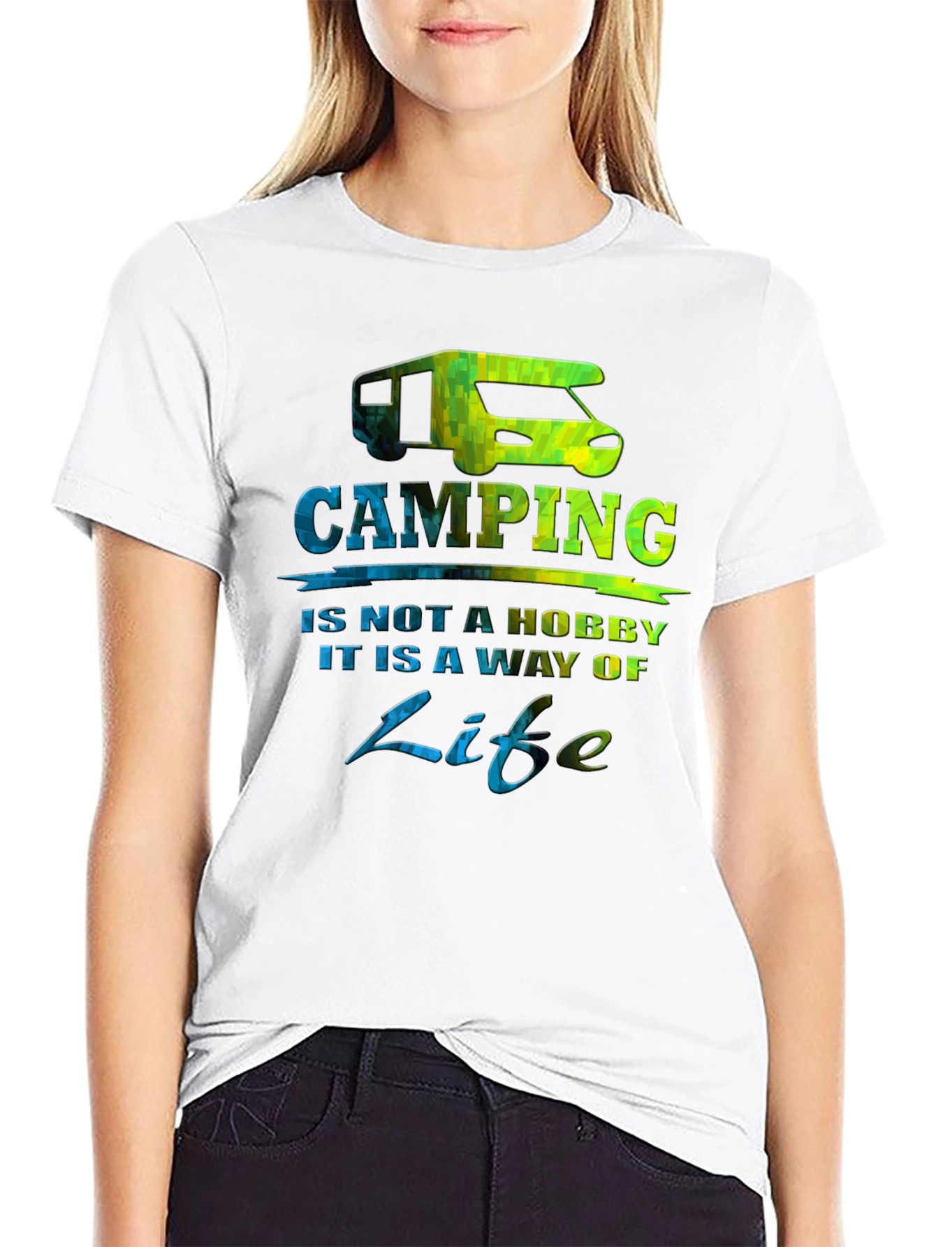 Camping is a Way of Life Graphic Tee