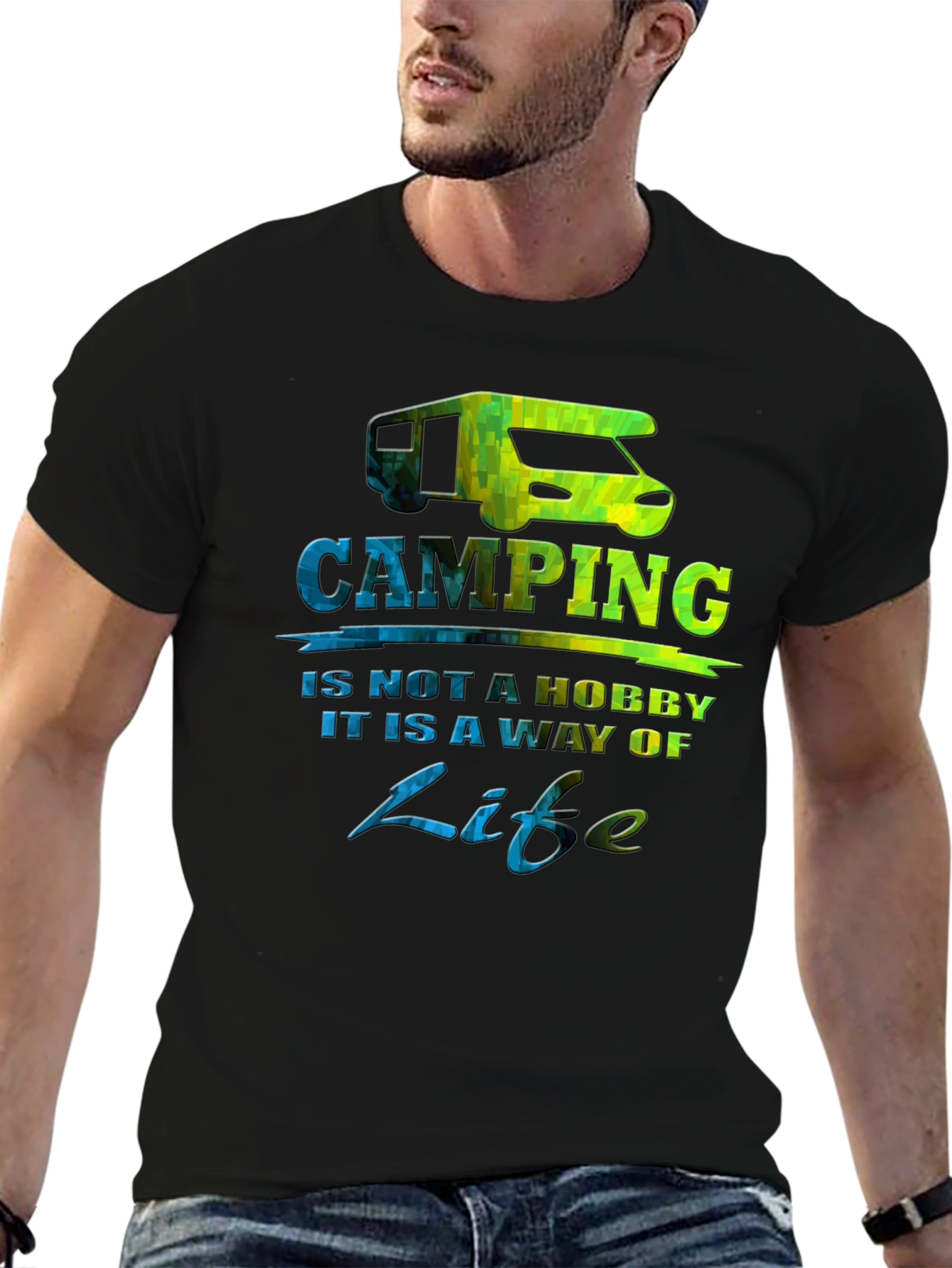 Camping is a Way of Life Graphic Tee