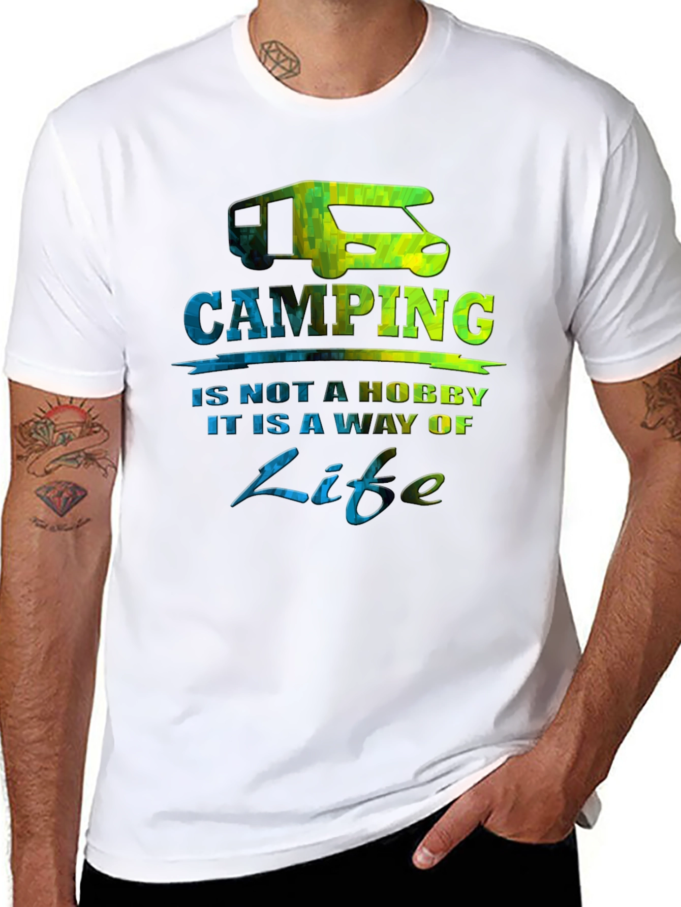Camping is a Way of Life Graphic Tee