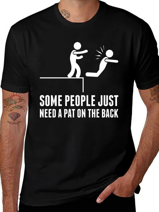 Pat on the Back Humor T-Shirt