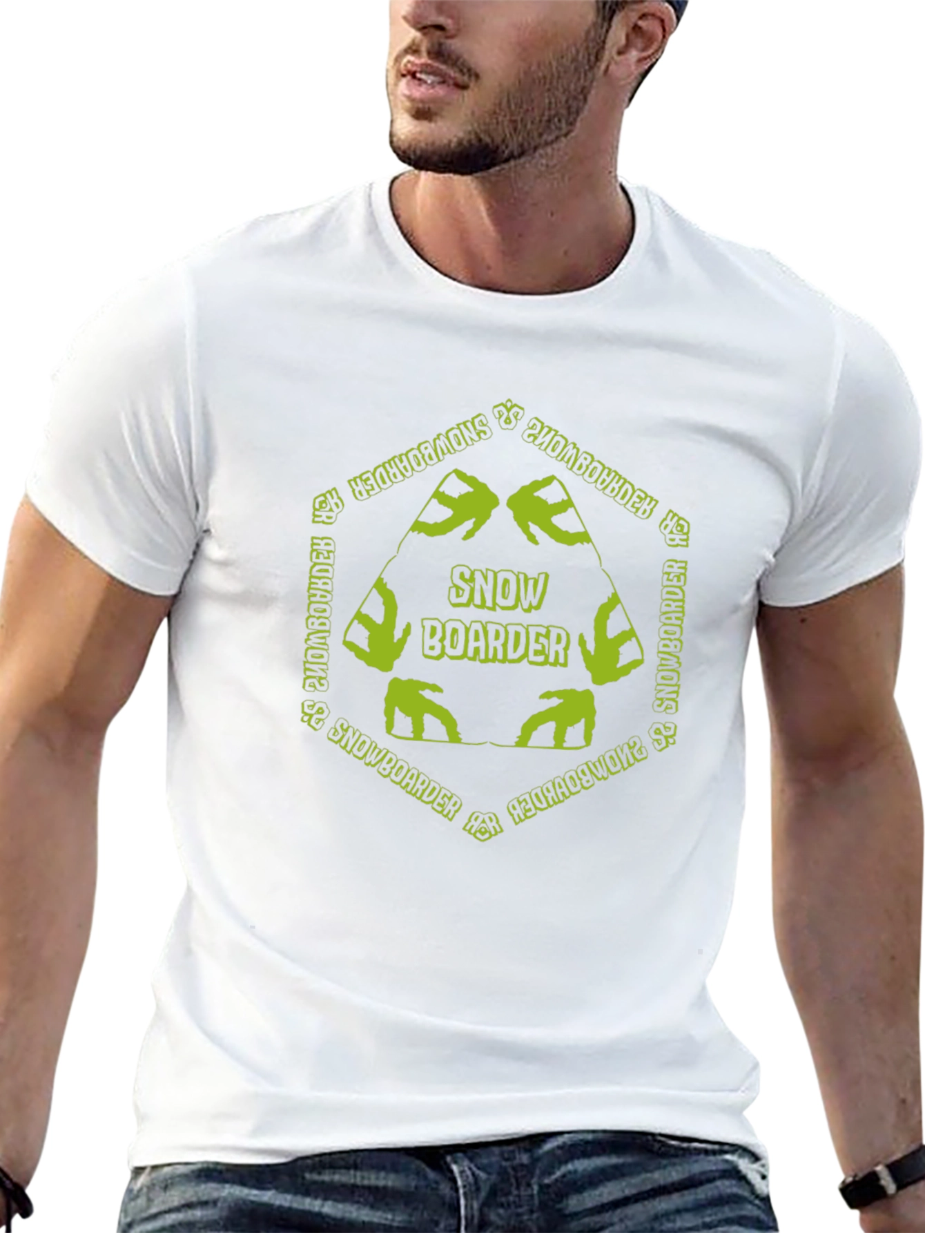 Snowboarder Graphic T-Shirt