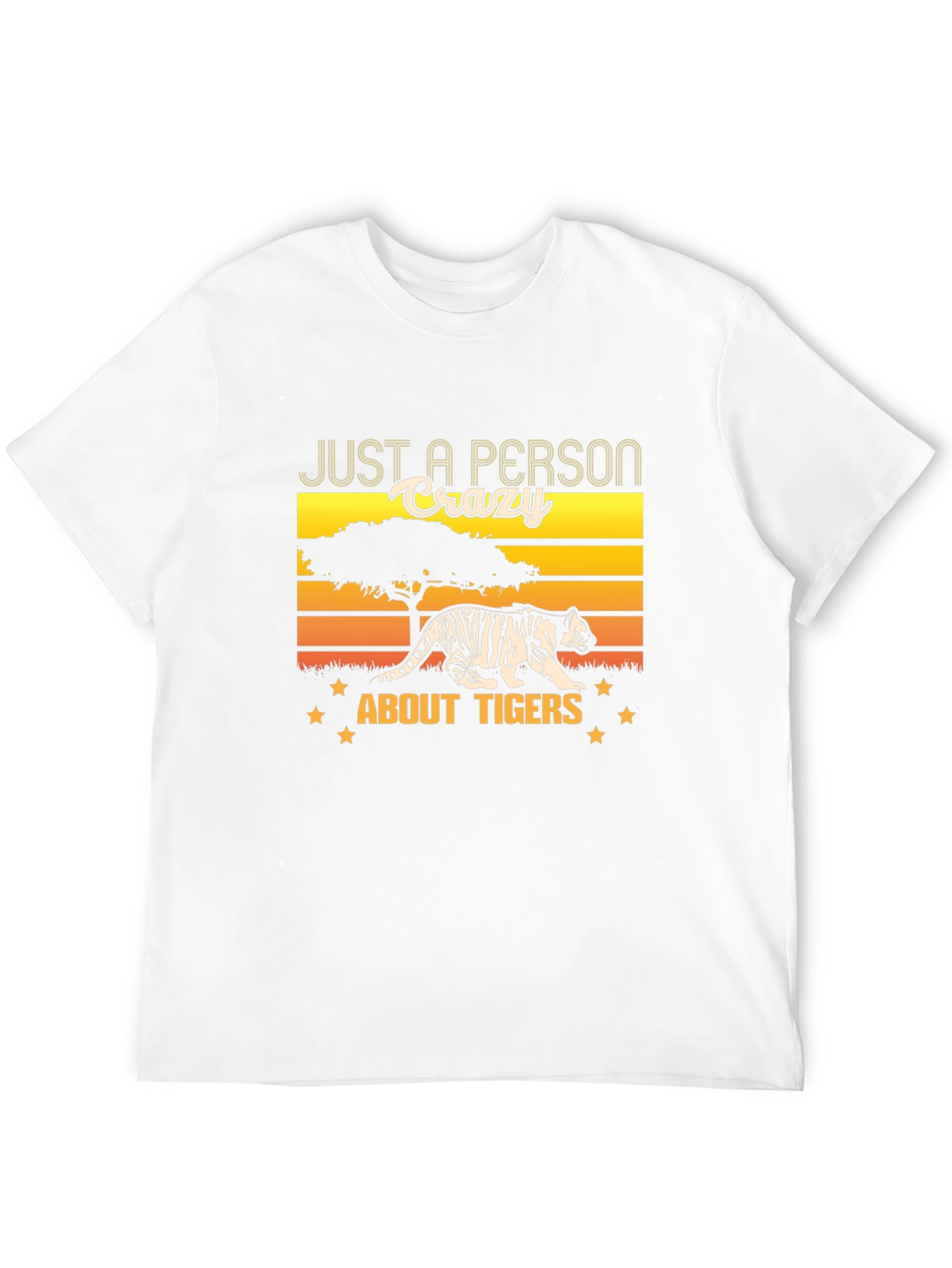 Crazy About Tigers Graphic Tee