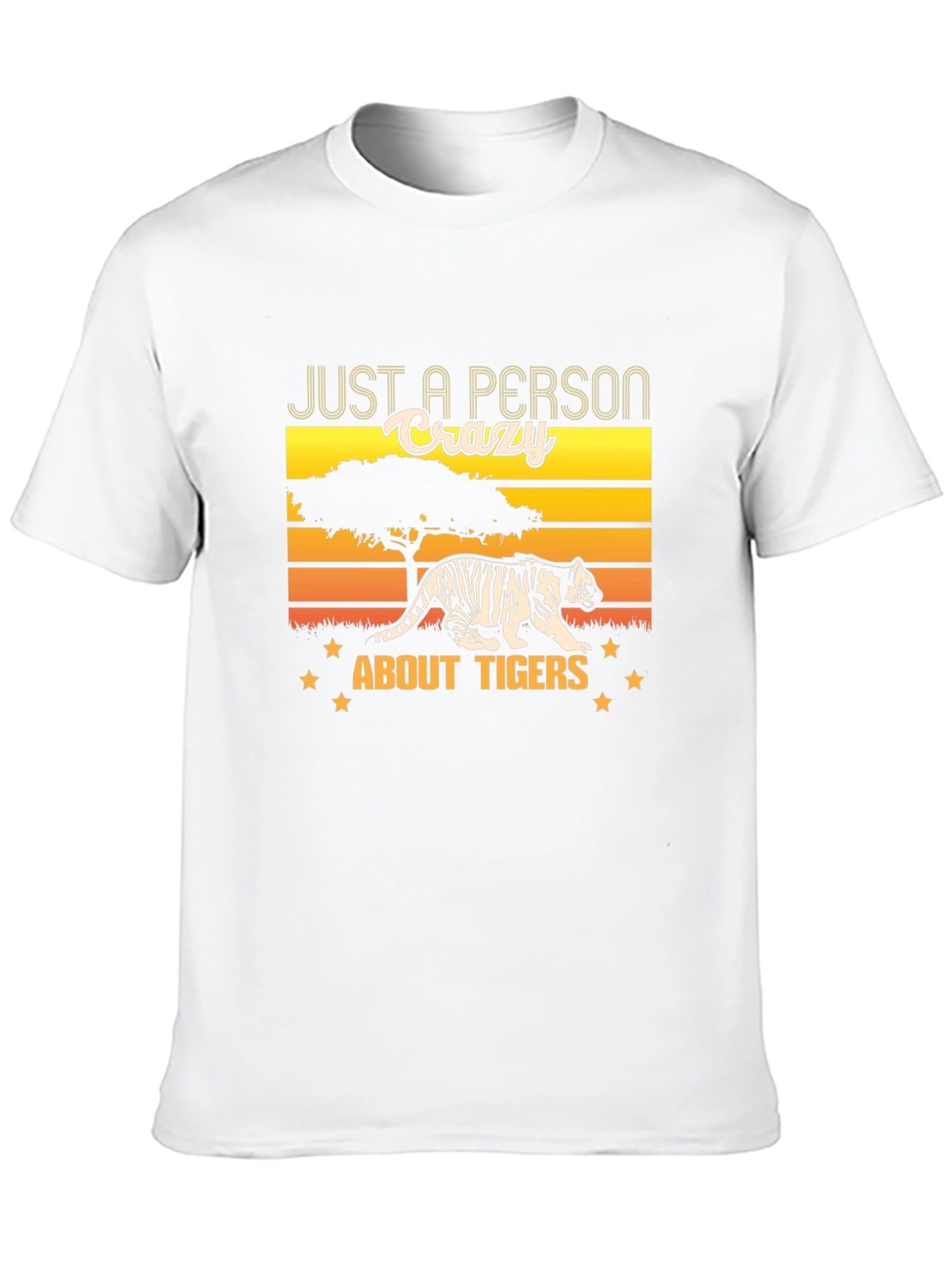 Crazy About Tigers Graphic Tee