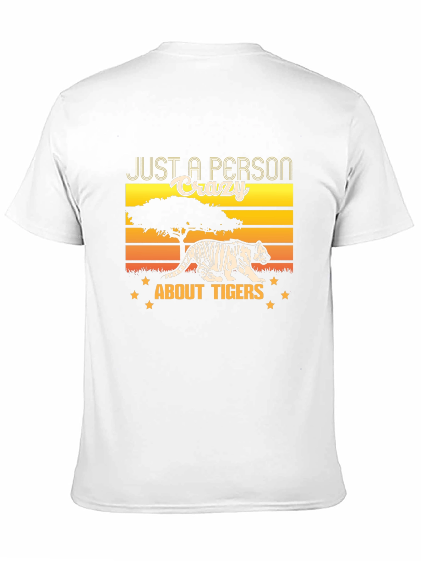 Crazy About Tigers Graphic Tee