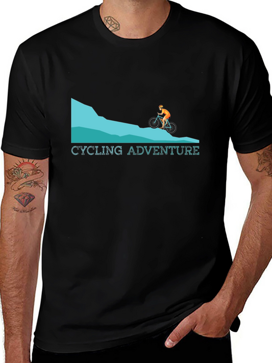 Cycling Adventure Graphic T-Shirt