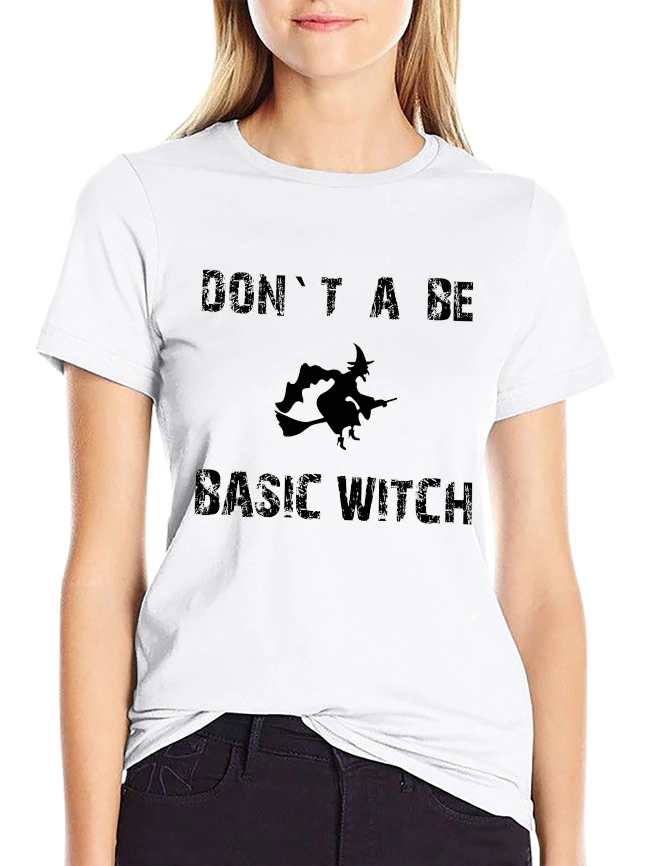 Dont Be a Basic Witch T-Shirt - Halloween Apparel