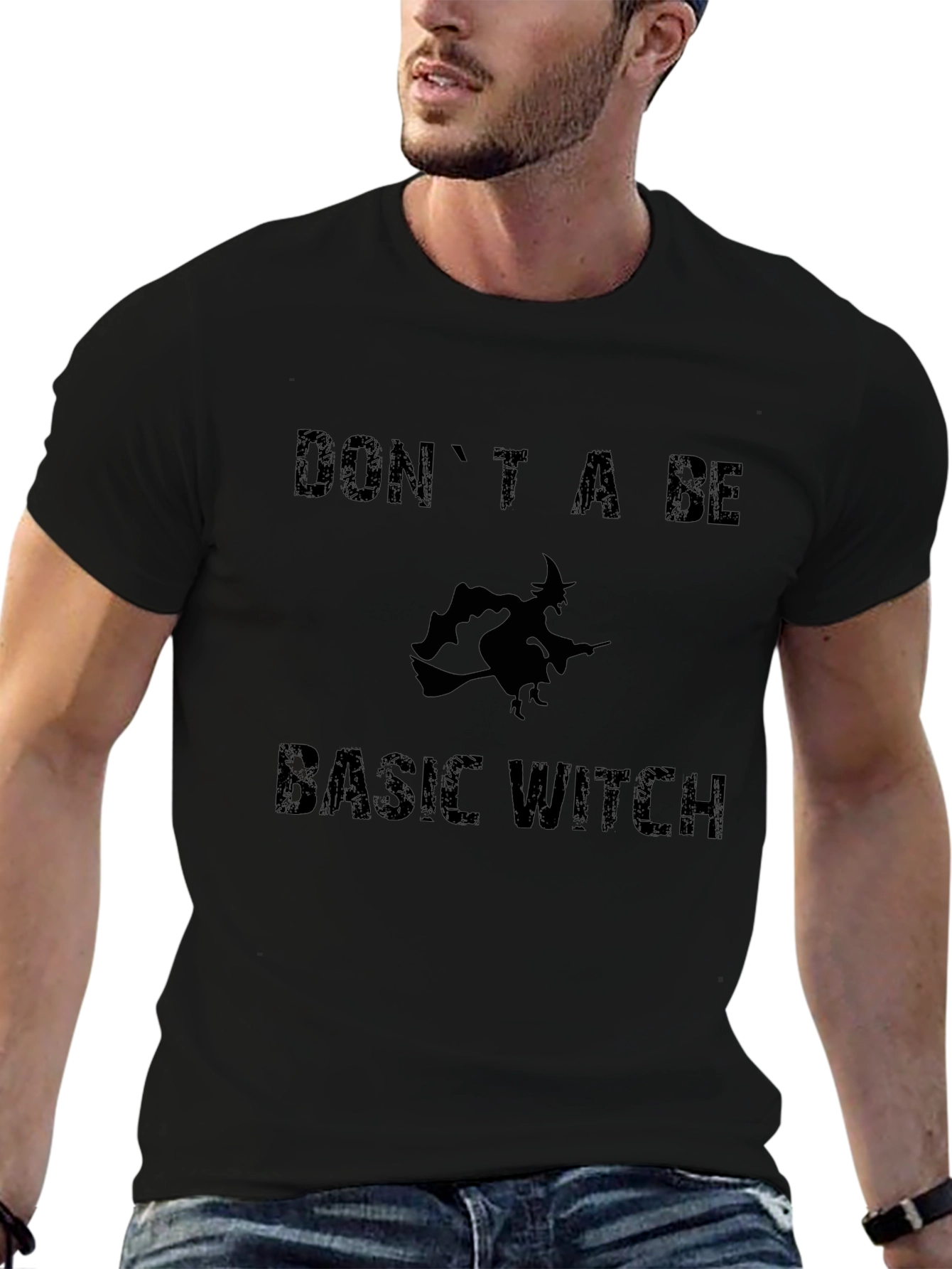 Dont Be a Basic Witch T-Shirt - Halloween Apparel