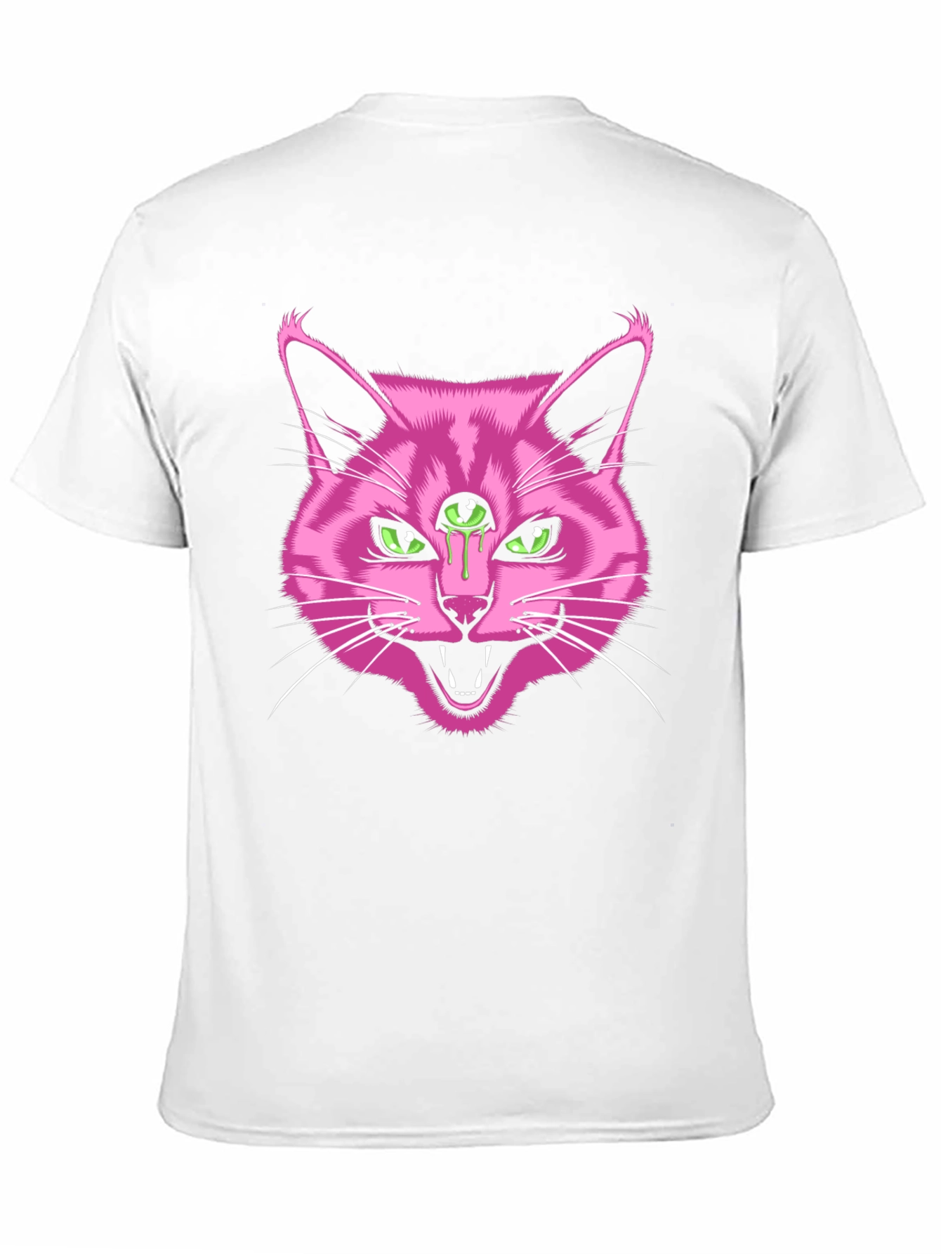 Third Eye Cat Graphic T-Shirt