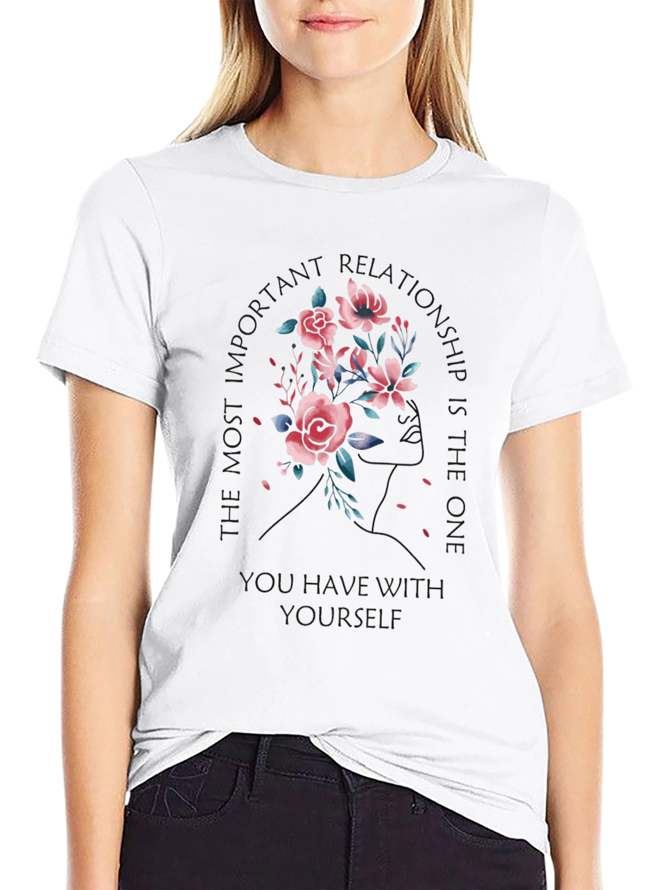 Floral Graphic T-Shirt - The One Within