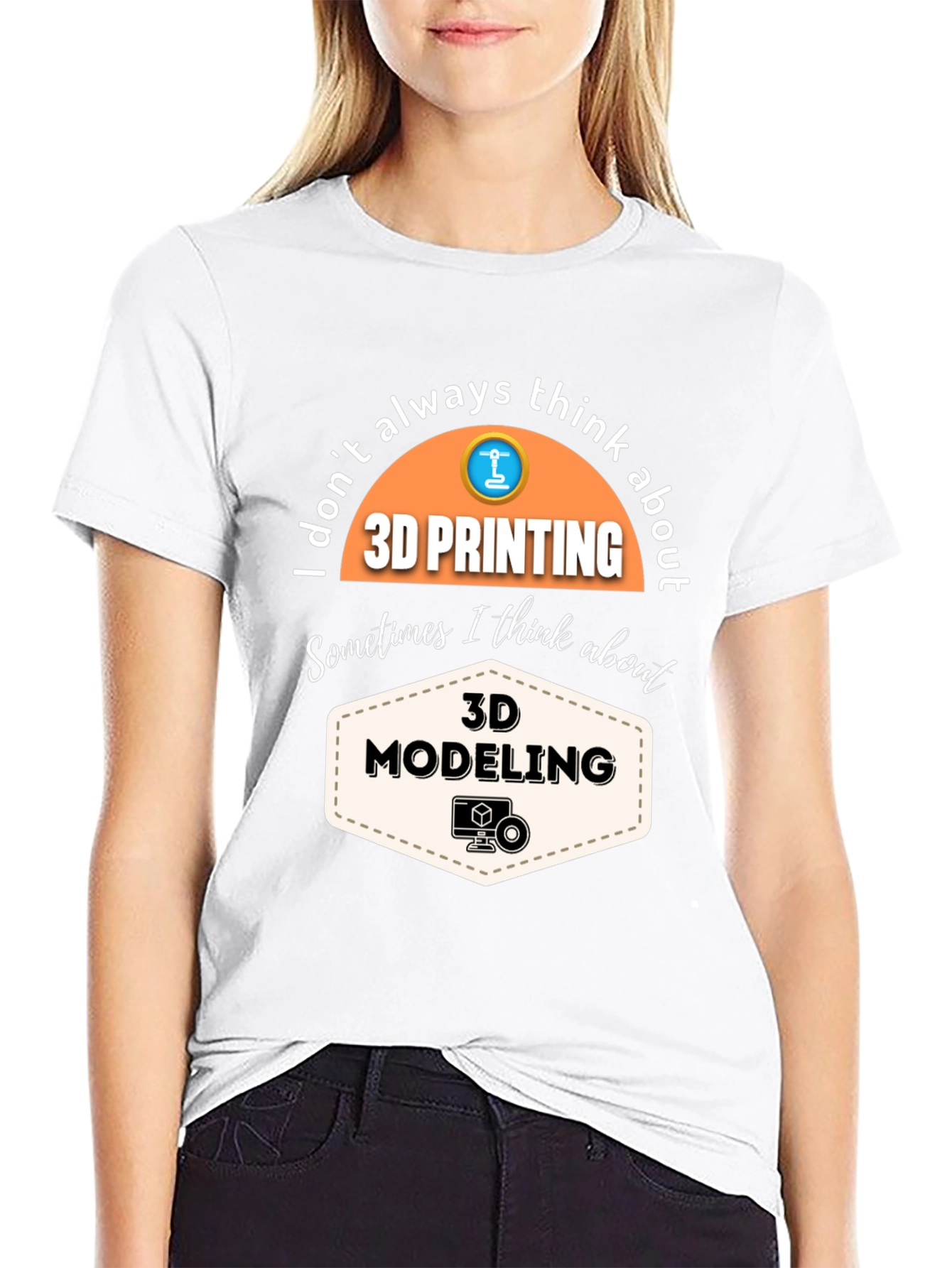 3D Printing & Modeling T-Shirt - Black