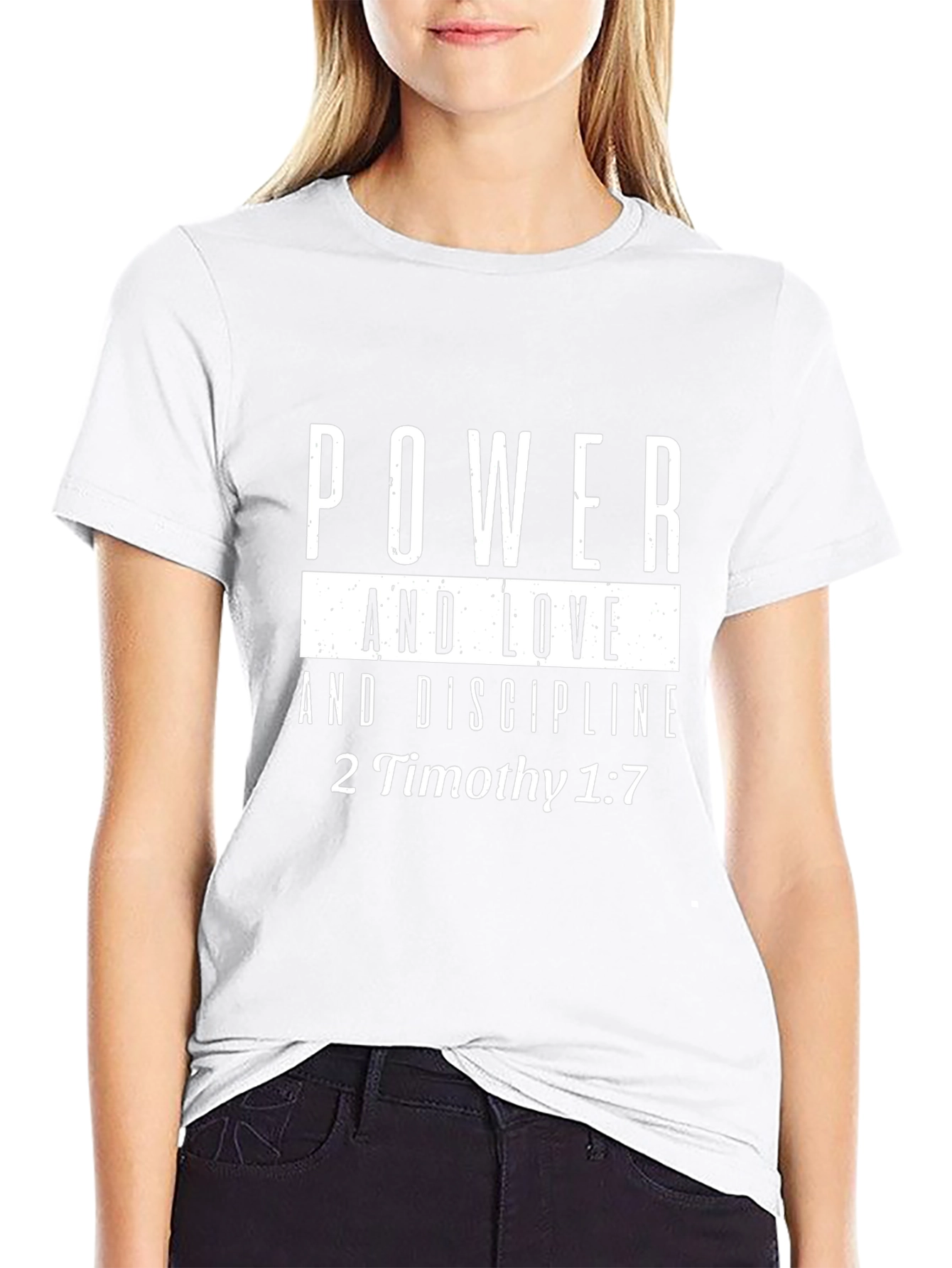 Power and Love T-Shirt - Christian Inspired Apparel