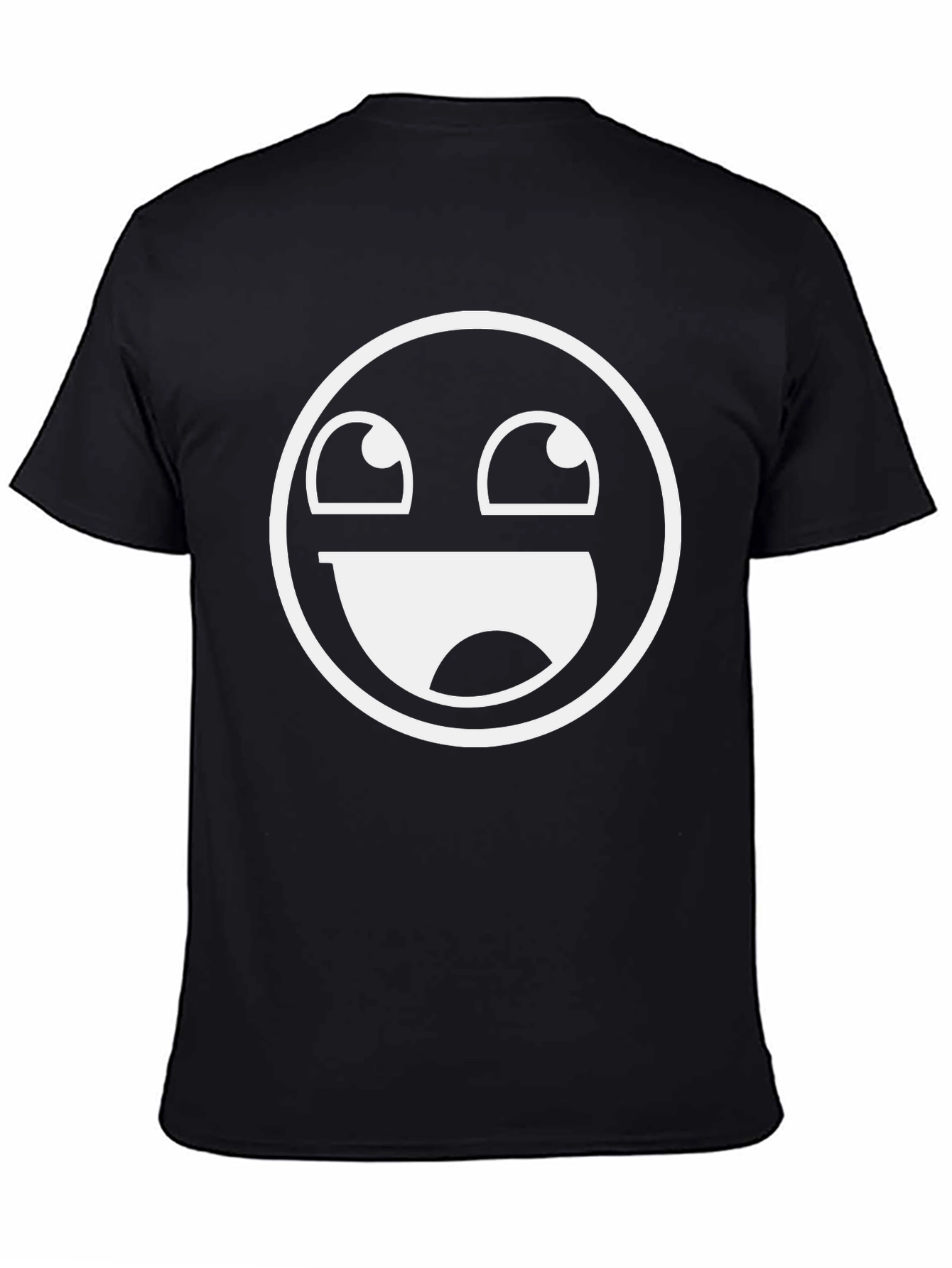 Epic Face Graphic T-Shirt - Black