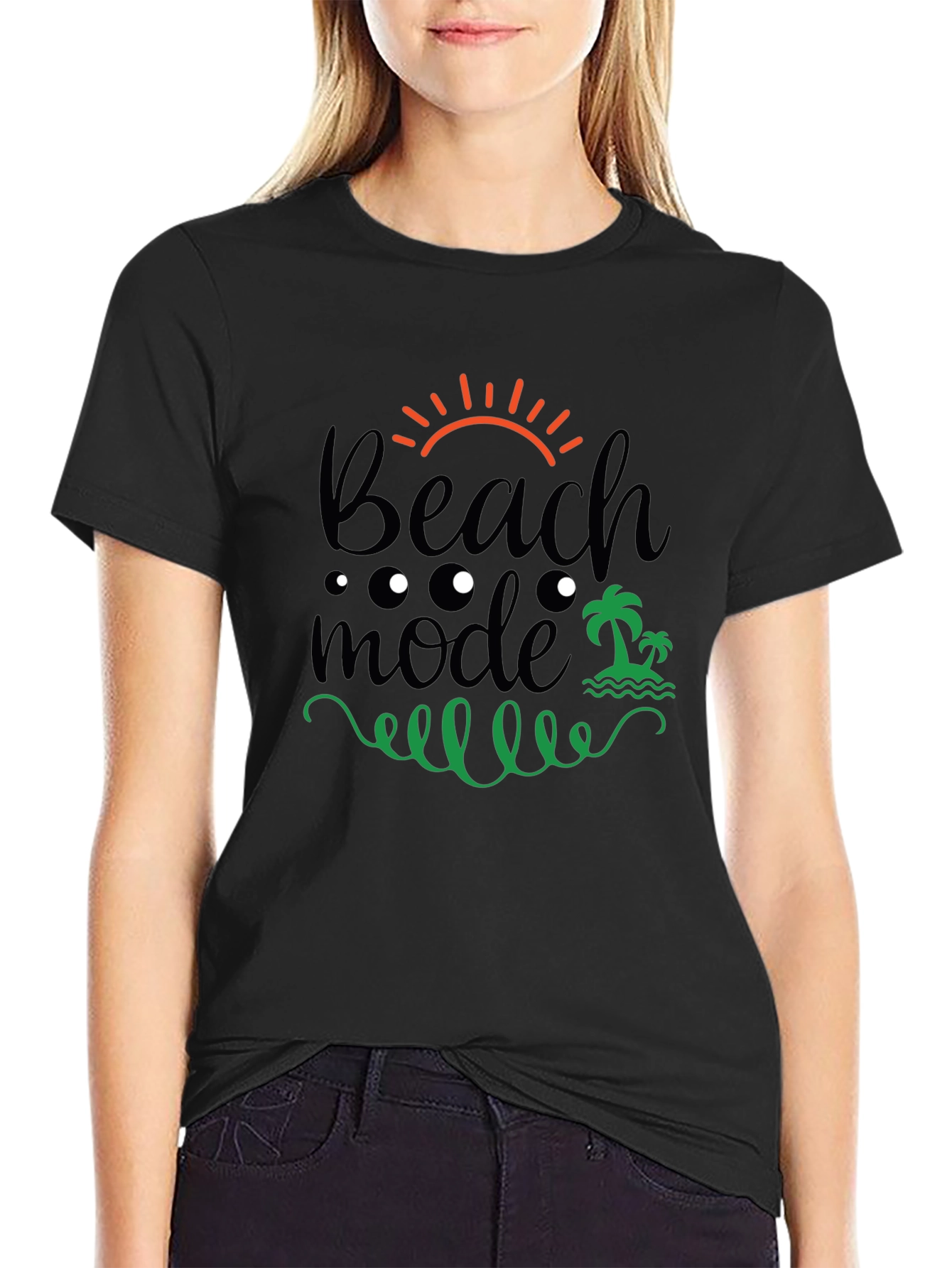 Beach Mode Graphic Tee - Summer Vibes