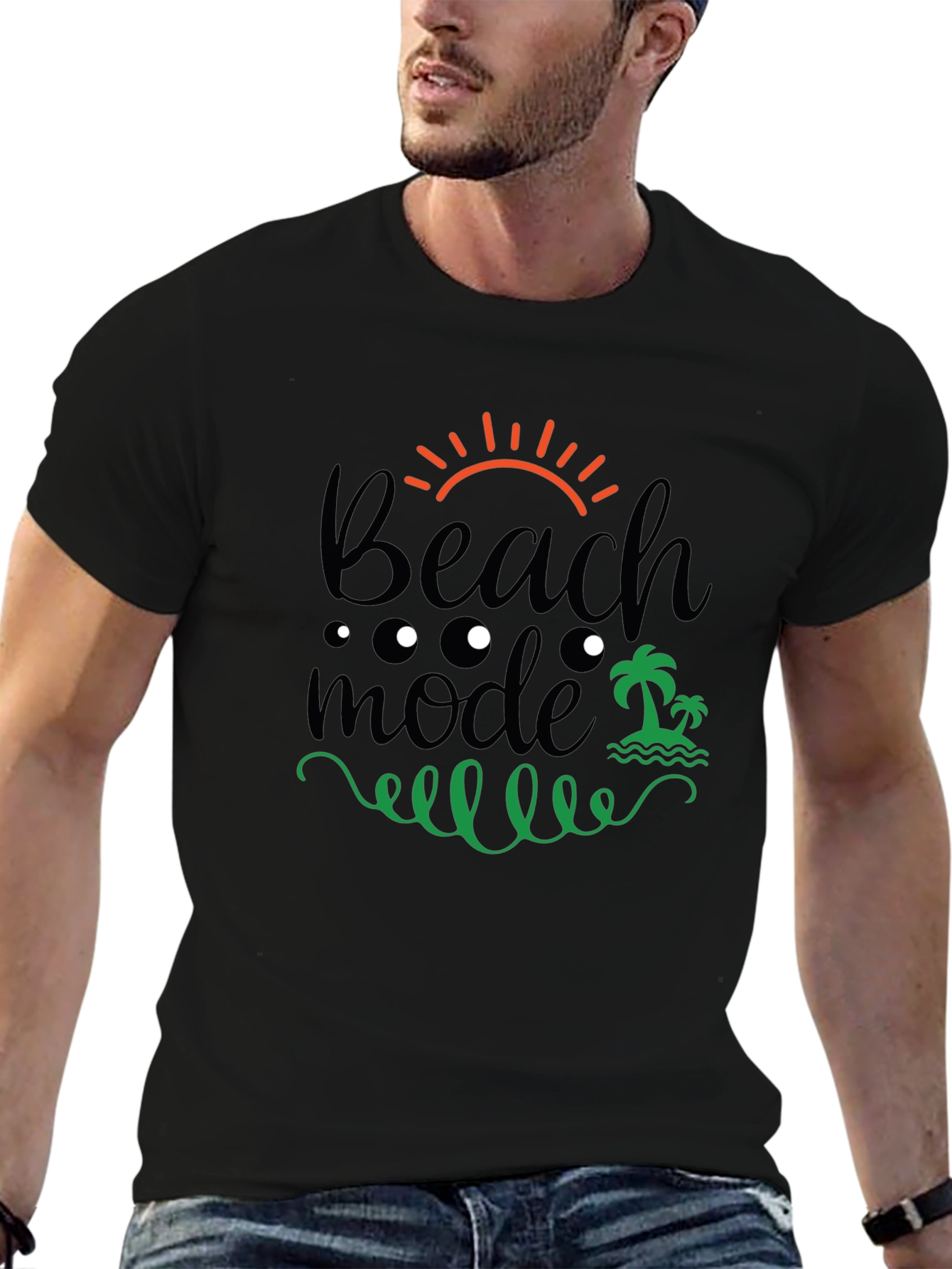 Beach Mode Graphic Tee - Summer Vibes