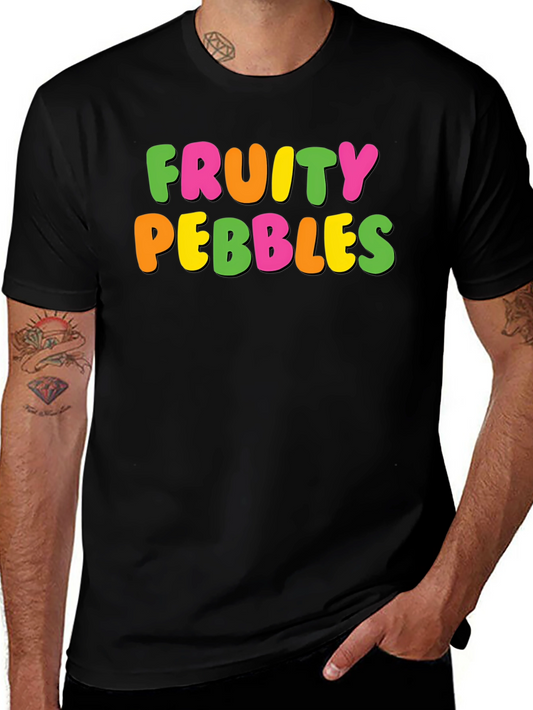 Fruity Pebbles Graphic Tee - Black