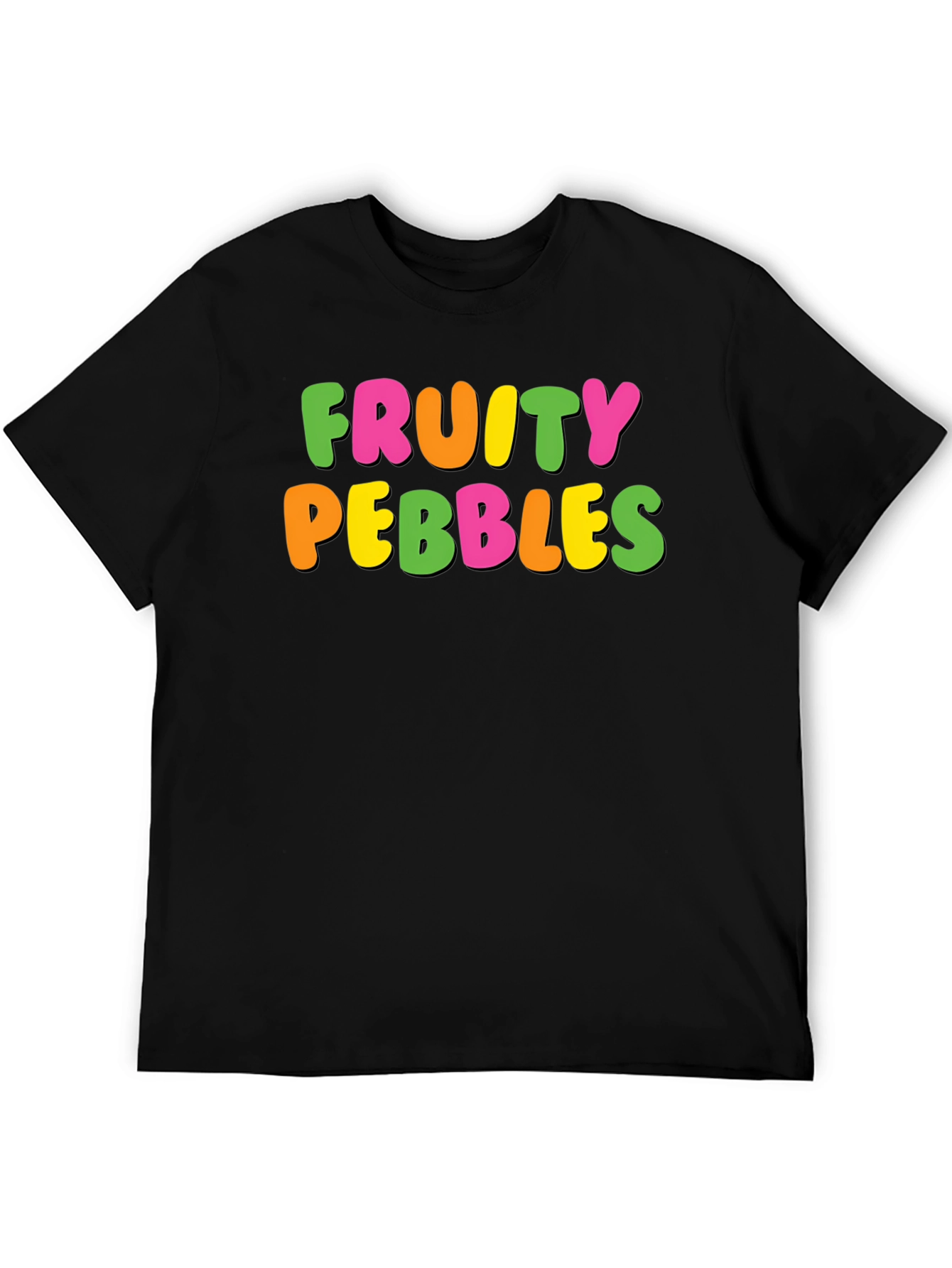 Fruity Pebbles Graphic Tee - Black