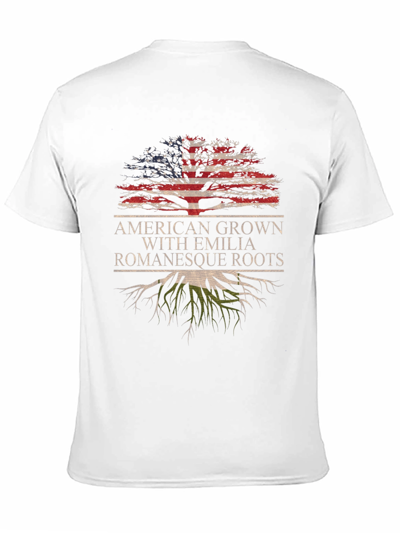 Emilia Romagna Roots USA Pride T-Shirt