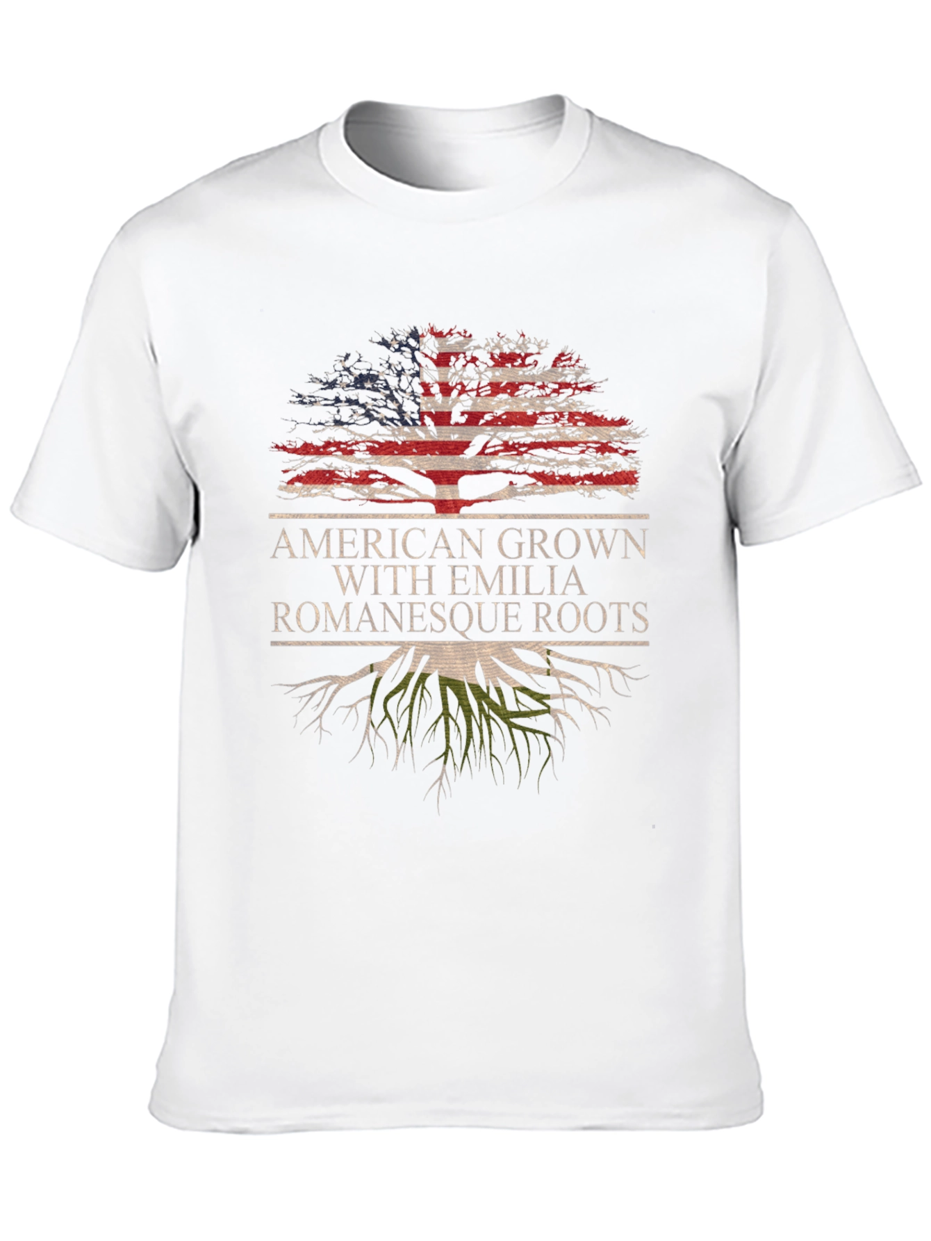 Emilia Romagna Roots USA Pride T-Shirt
