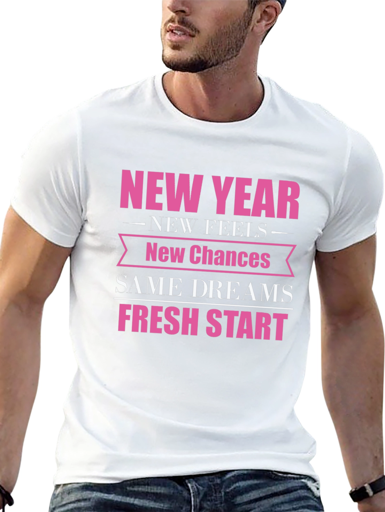 New Year New Feels Graphic T-Shirt