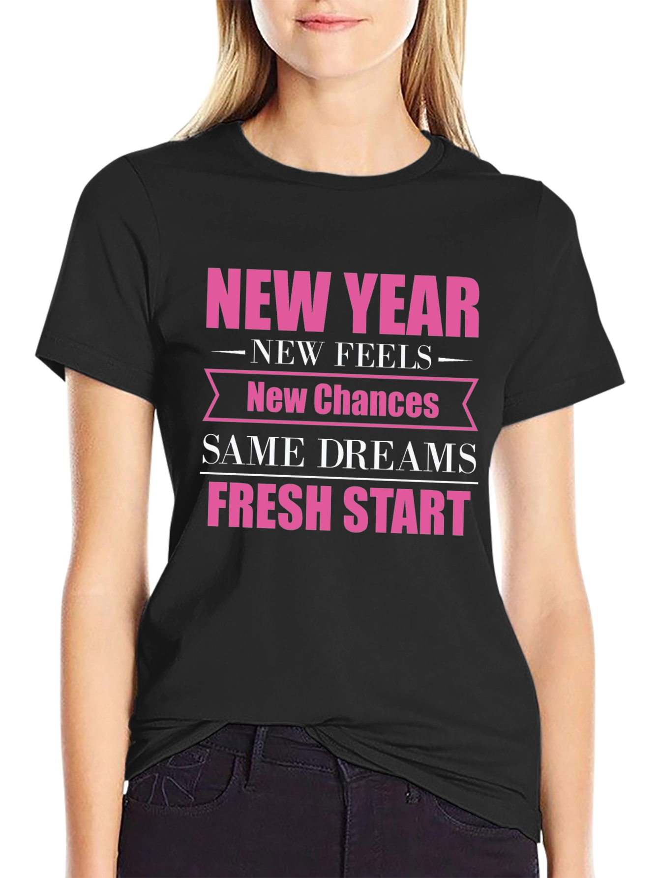 New Year New Feels Graphic T-Shirt