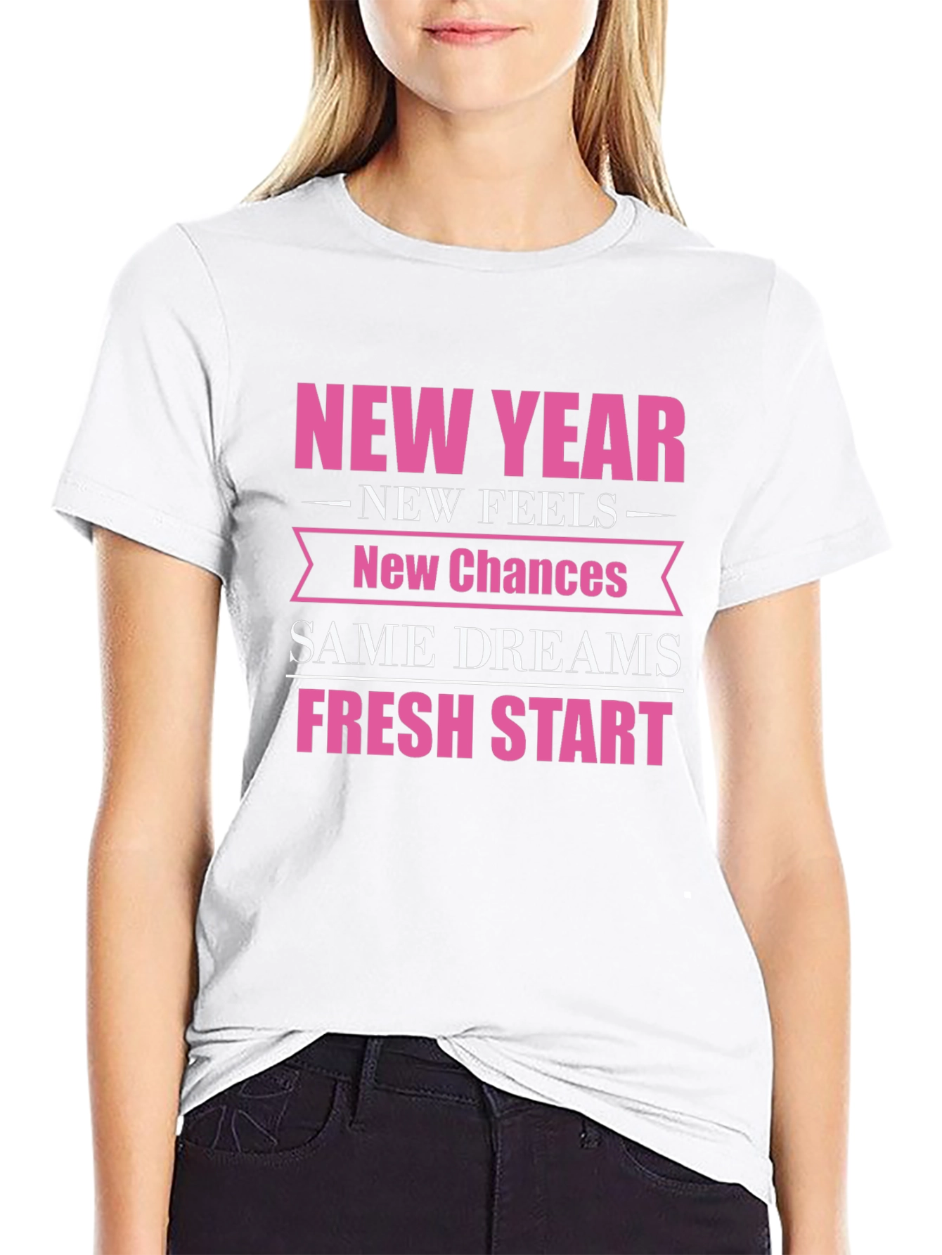 New Year New Feels Graphic T-Shirt