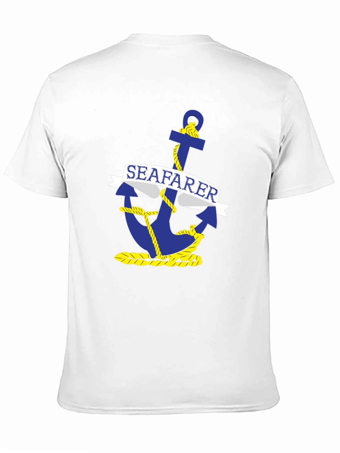Seafarer Anchor Graphic T-Shirt - Maritime Nautical Tee