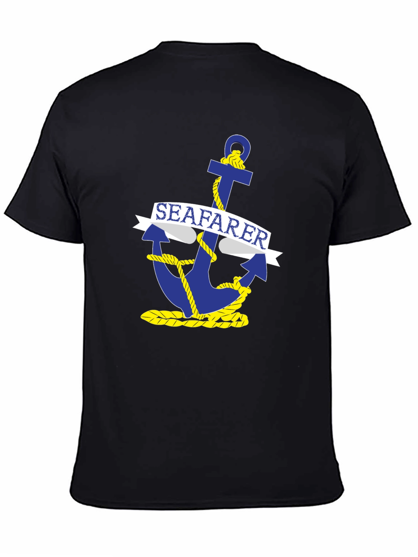 Seafarer Anchor Graphic T-Shirt - Maritime Nautical Tee