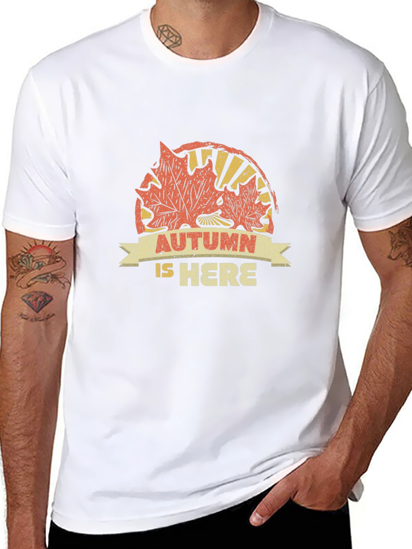 Autumn Is Here Graphic T-Shirt