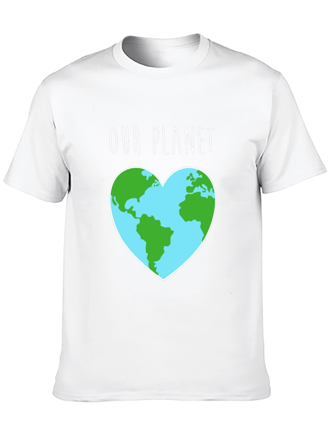 Our Planet Earth Heart Graphic Tee