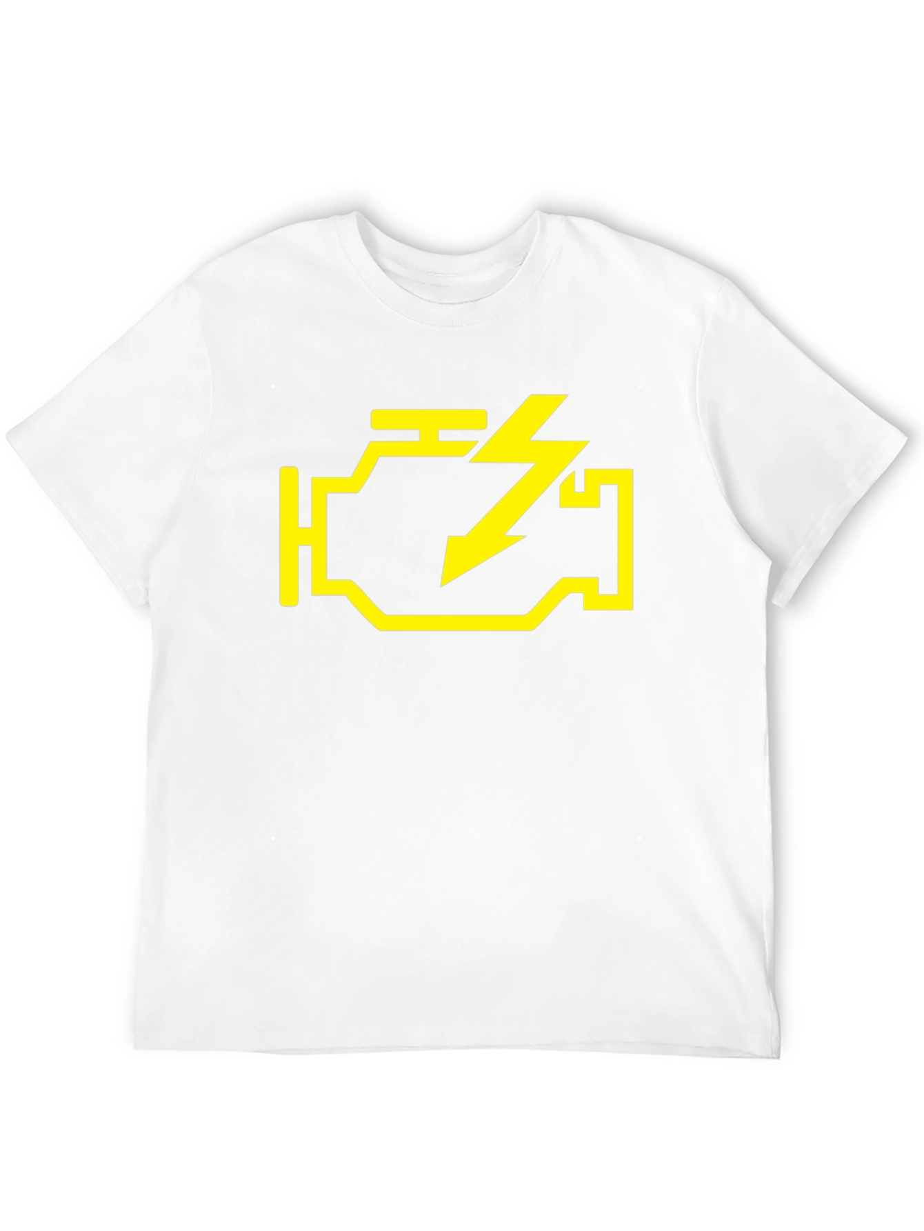 Check Engine Light T-Shirt - Mechanic Humor