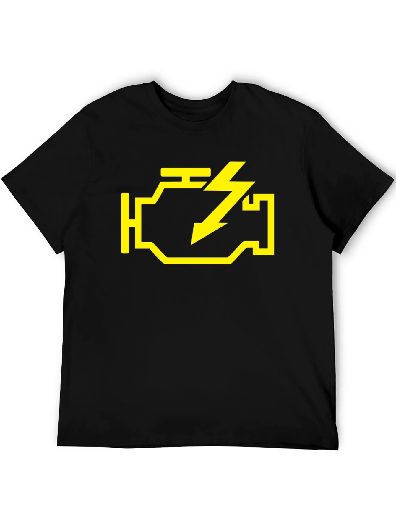 Check Engine Light T-Shirt - Mechanic Humor
