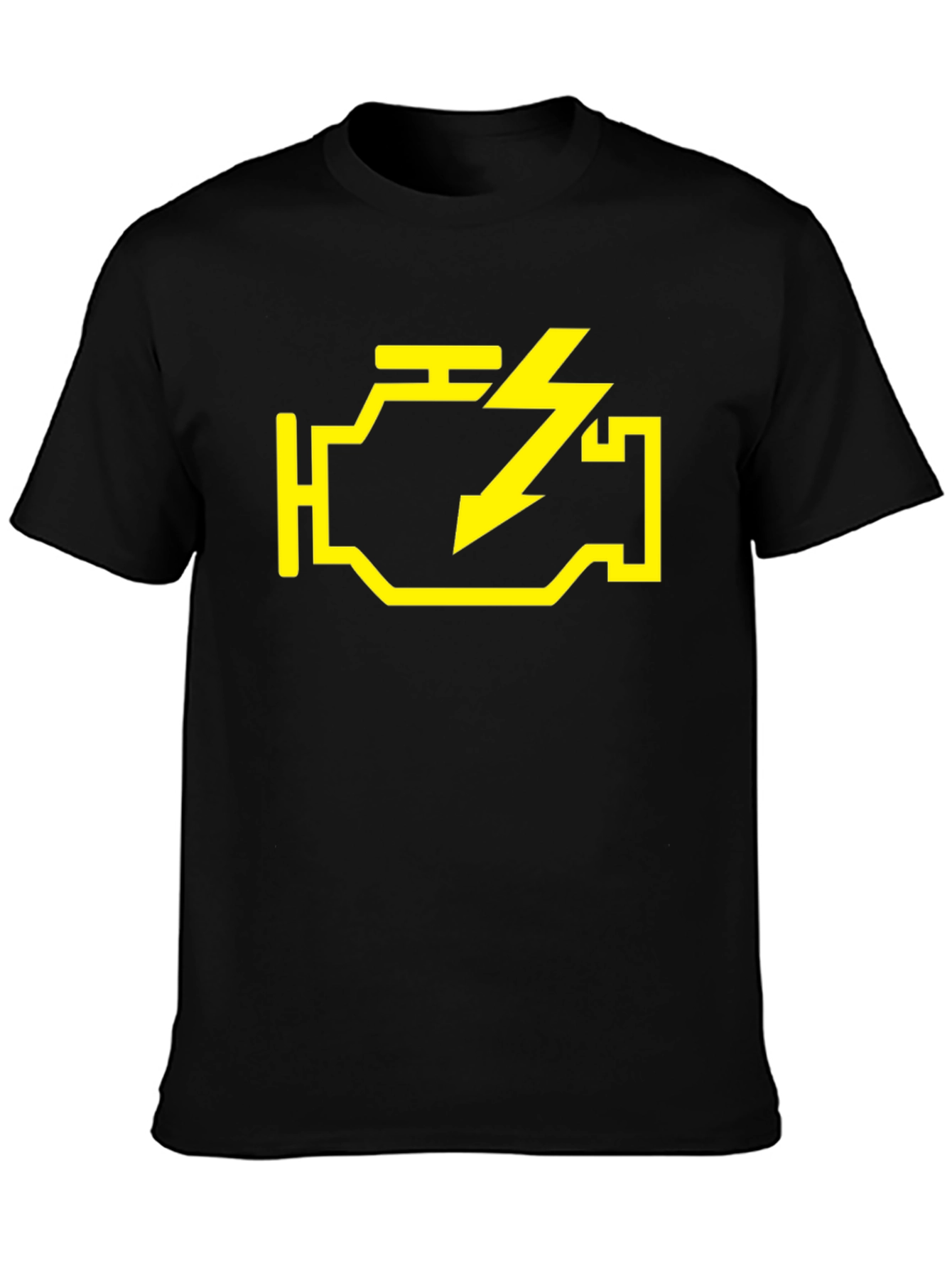 Check Engine Light T-Shirt - Mechanic Humor