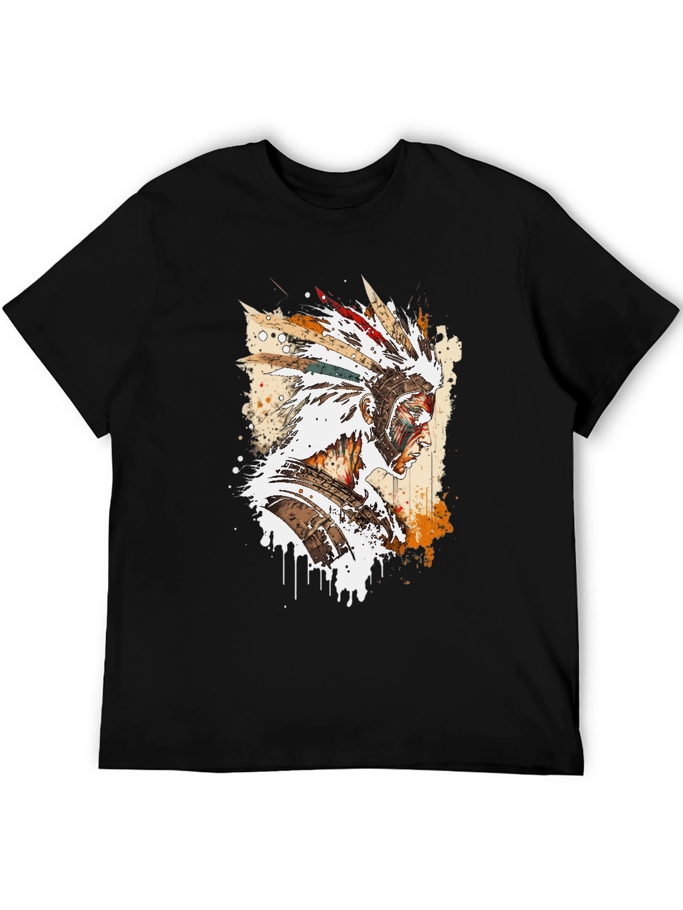 Native American Headdress T-Shirt - Graphic Tee