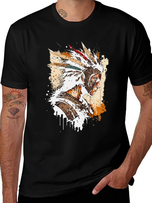 Native American Headdress T-Shirt - Graphic Tee
