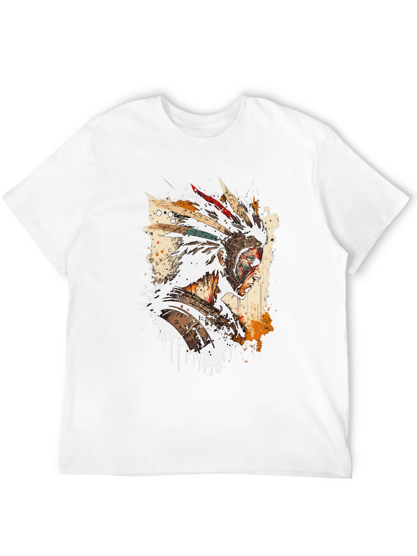 Native American Headdress T-Shirt - Graphic Tee