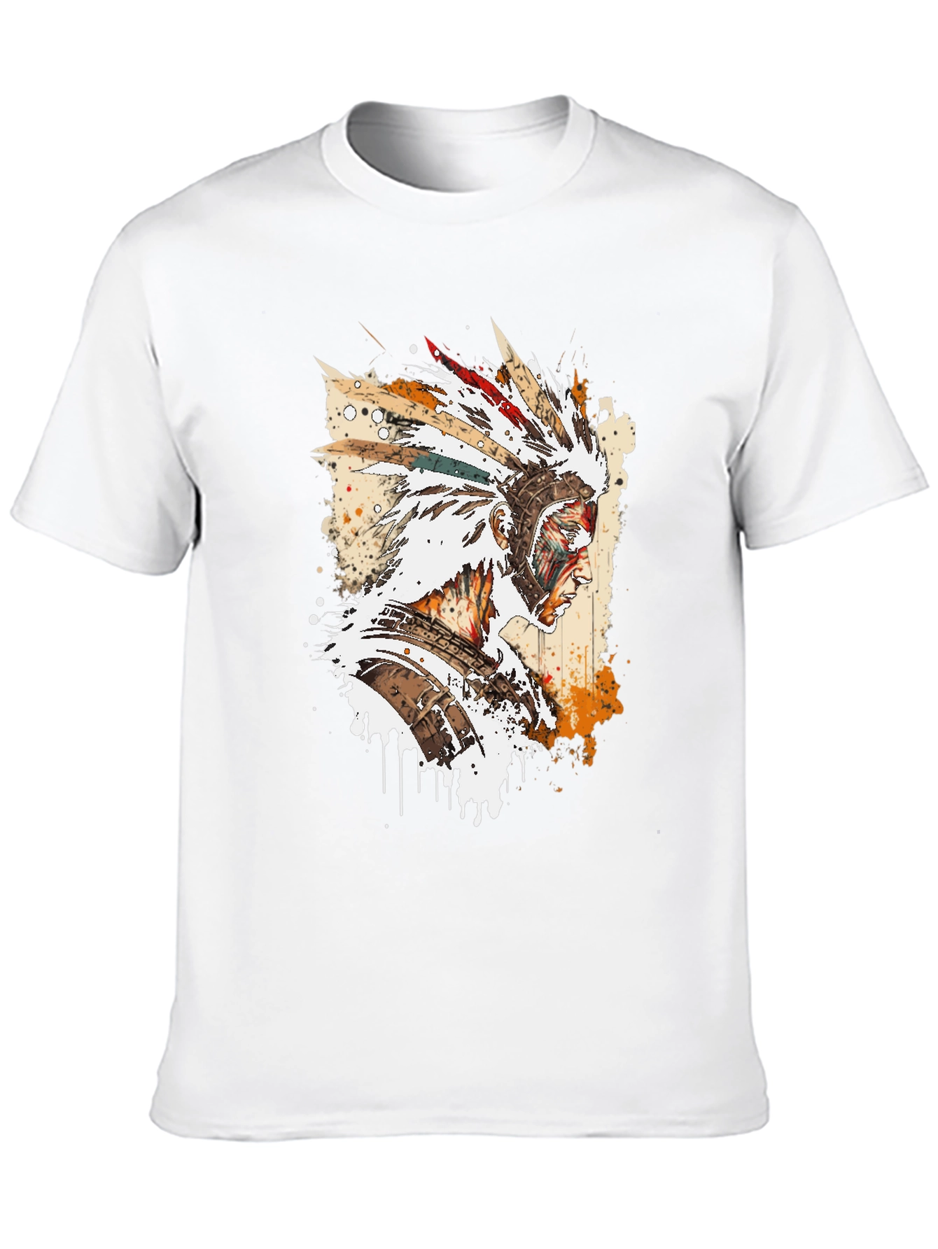 Native American Headdress T-Shirt - Graphic Tee