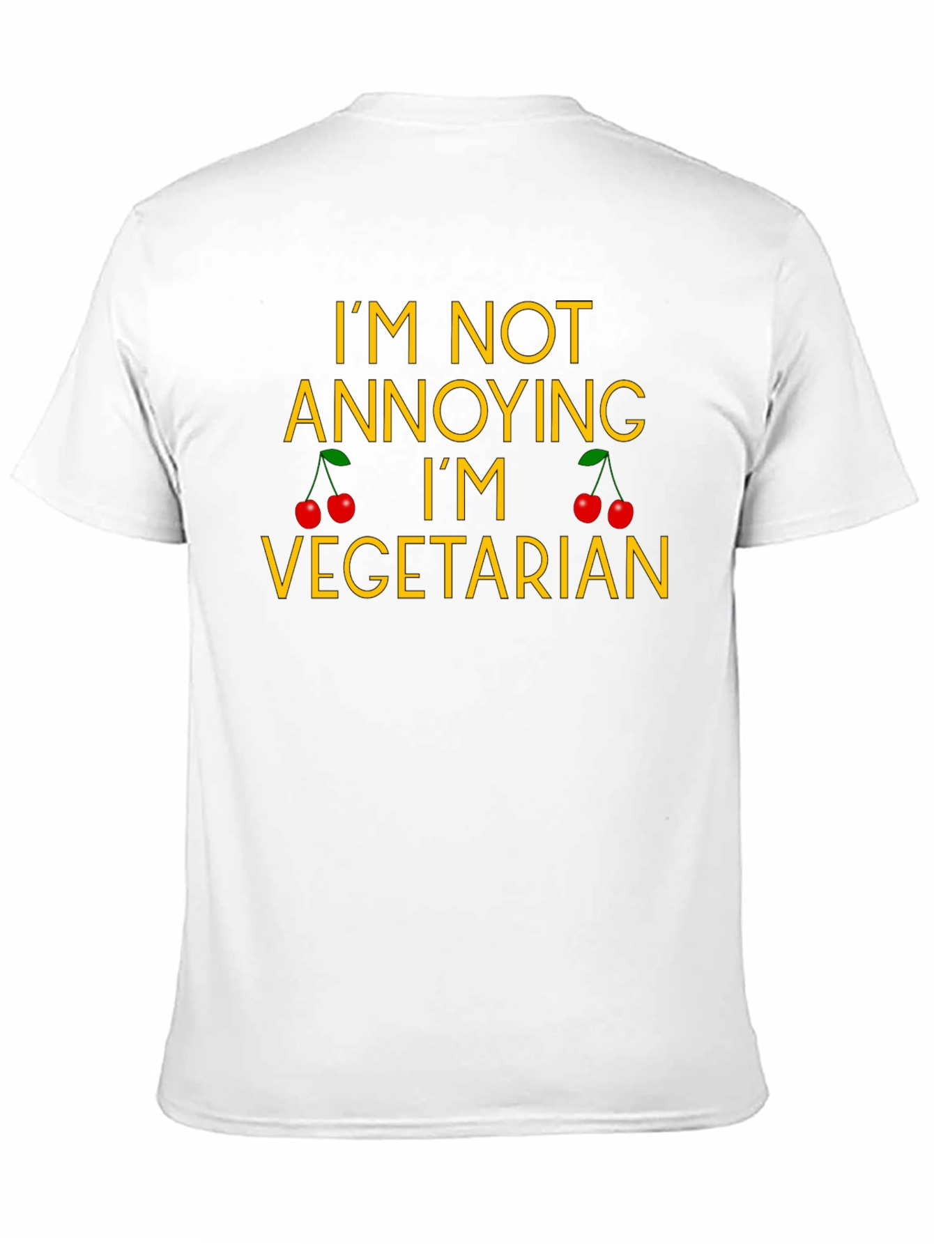 Im Not Annoying Im Vegetarian Graphic T-Shirt