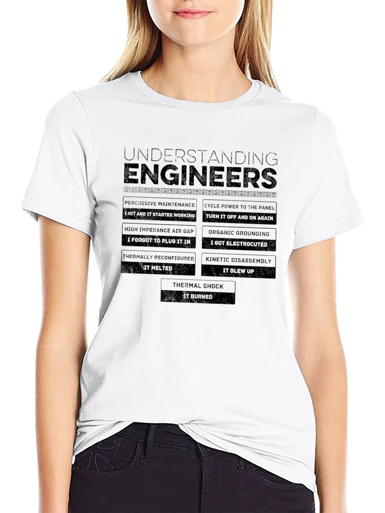 Understanding Engineers Humor Graphic Tee