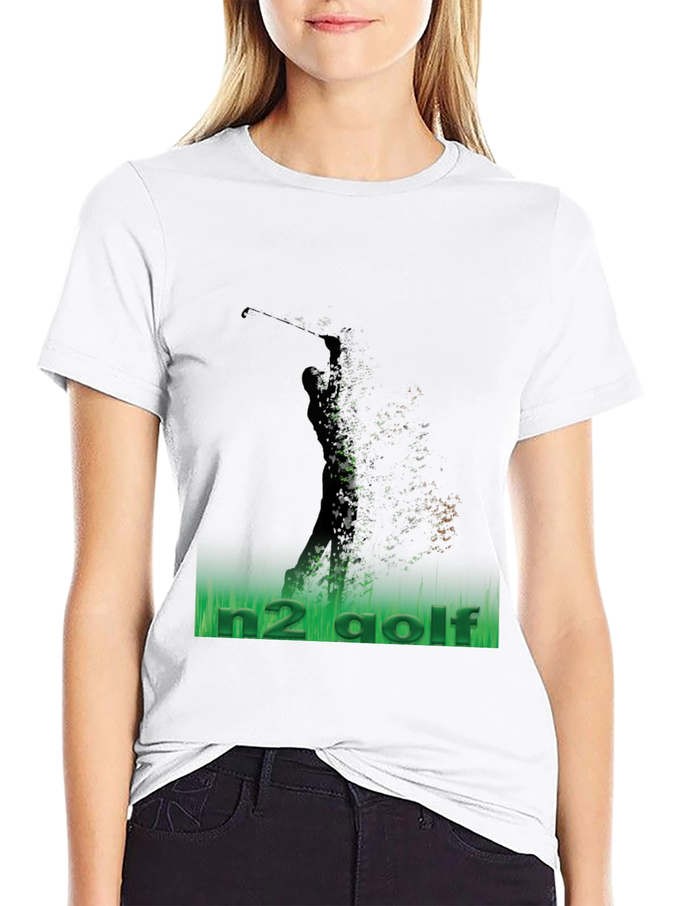 Golf Swing T-Shirt - N2 Golf Design