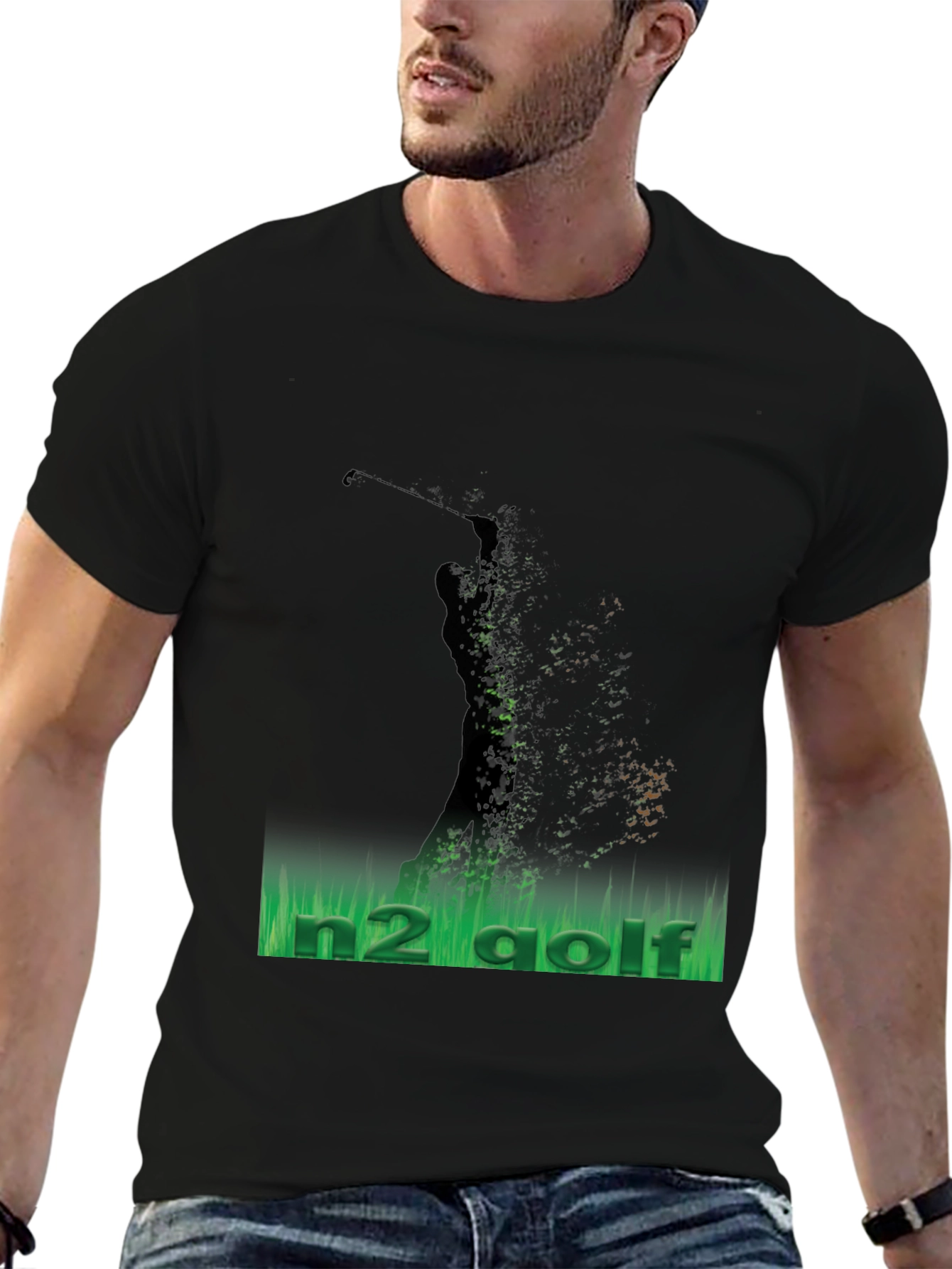 Golf Swing T-Shirt - N2 Golf Design