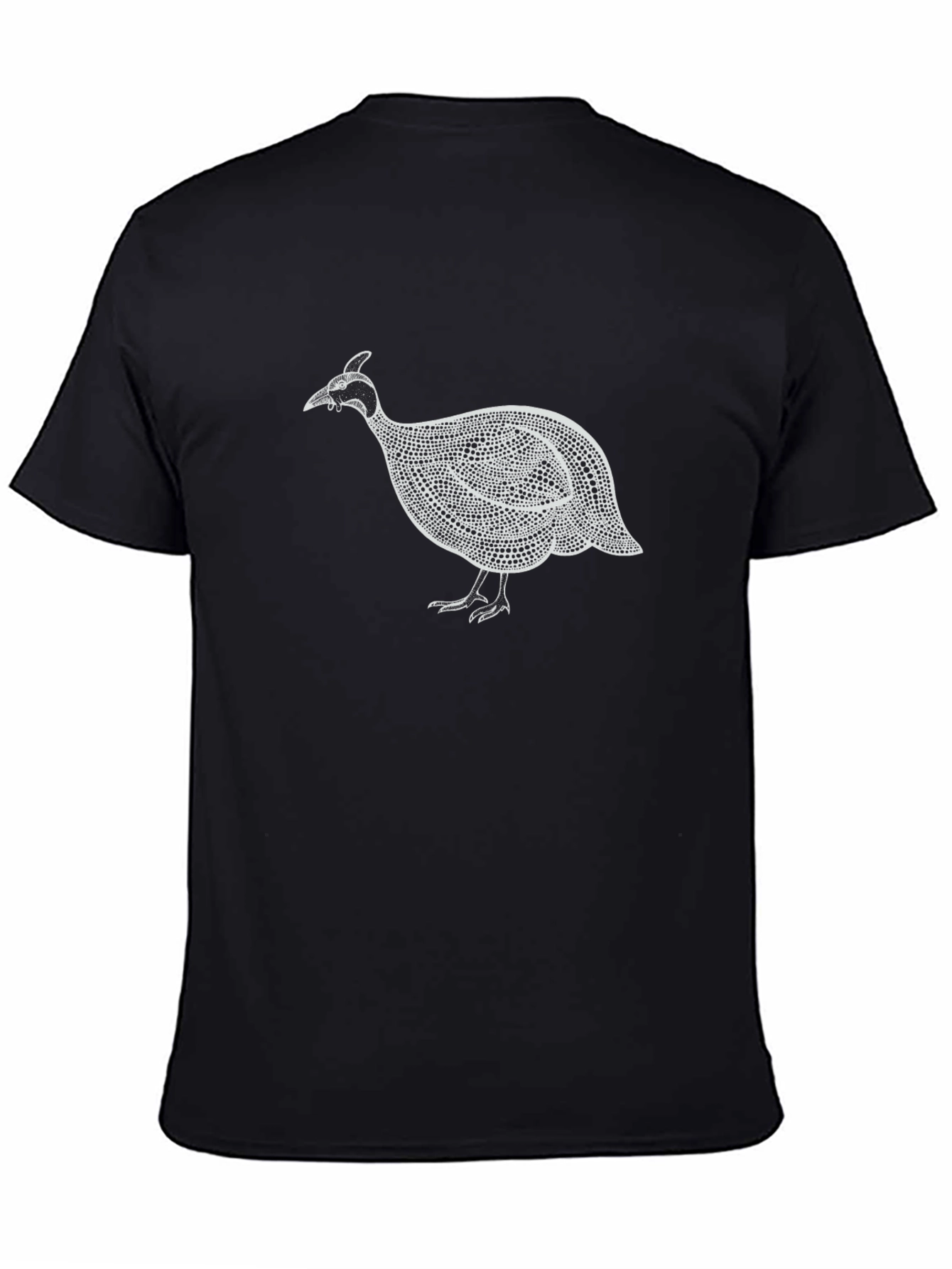 Guinea Fowl Graphic Print T-Shirt