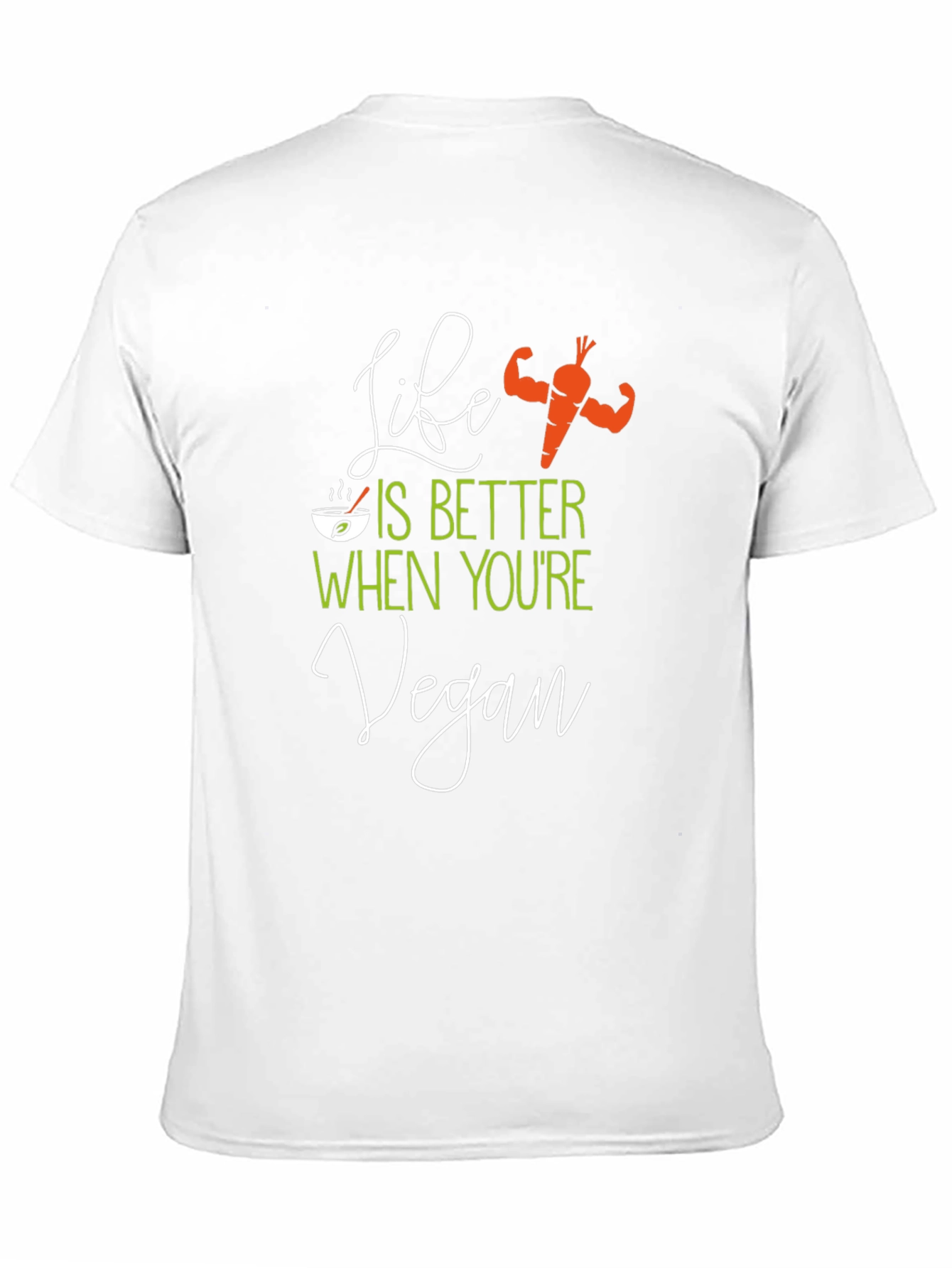 Vegan Life T-Shirt: Life is Better Graphic Tee