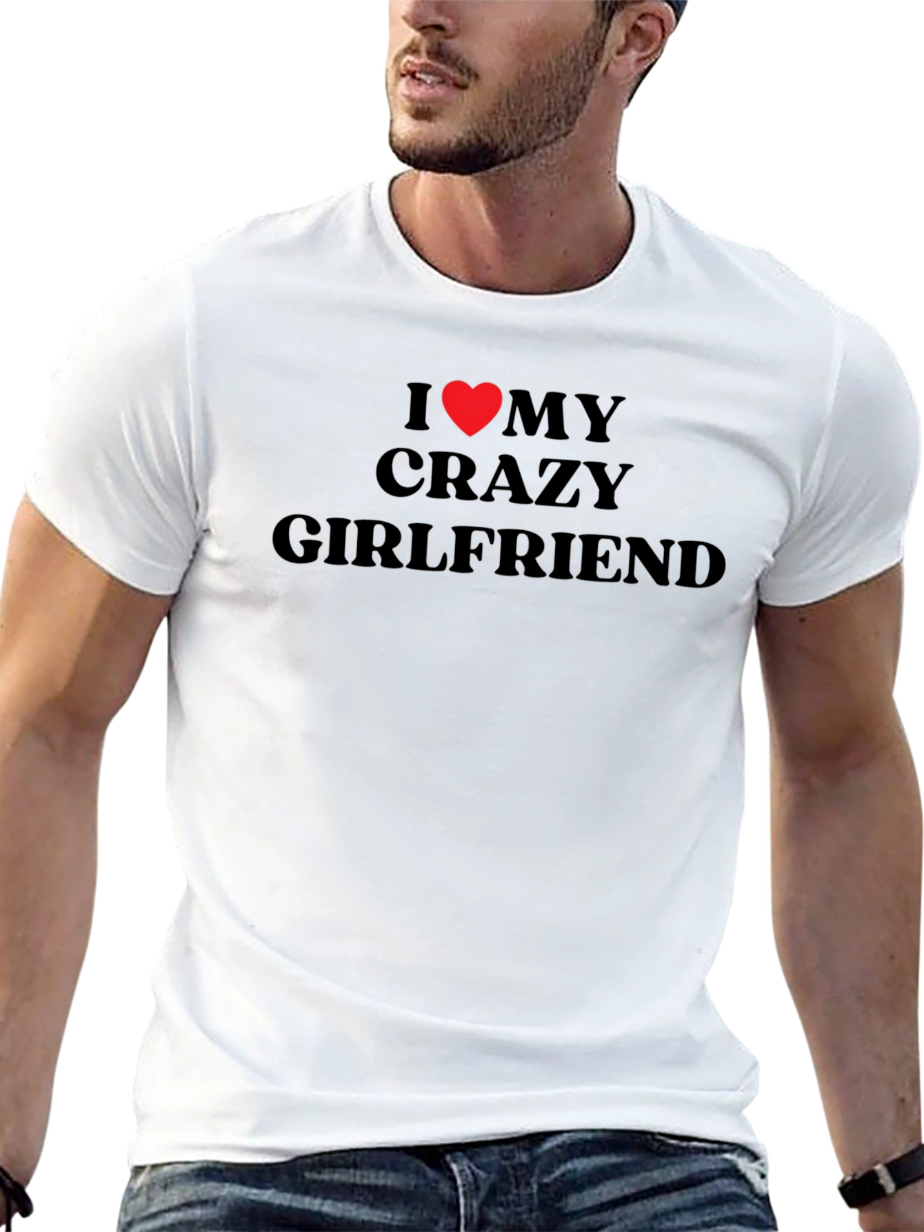 I Heart My Crazy Girlfriend T-Shirt