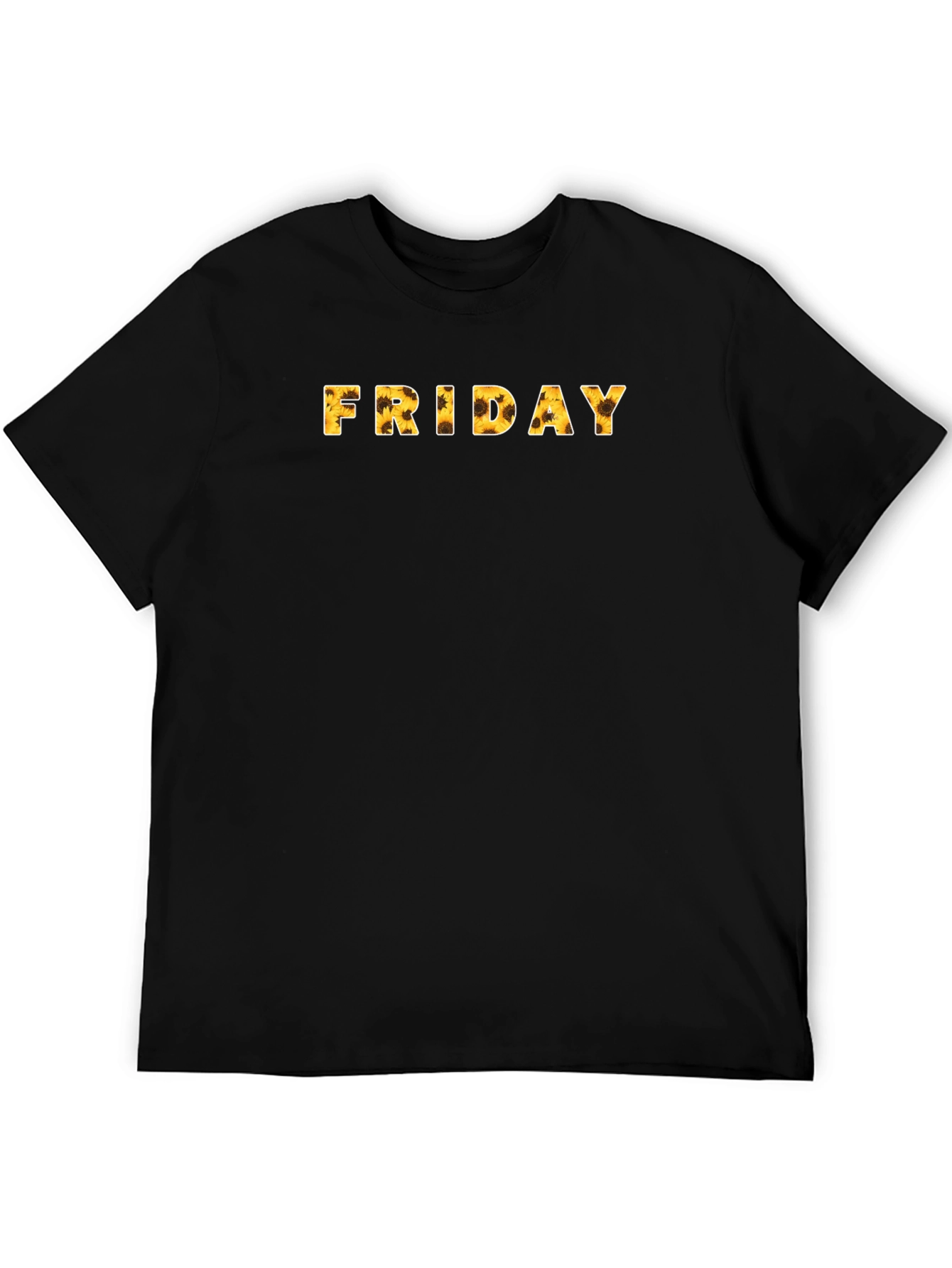 Sunflower Friday T-Shirt - Black Casual Wear