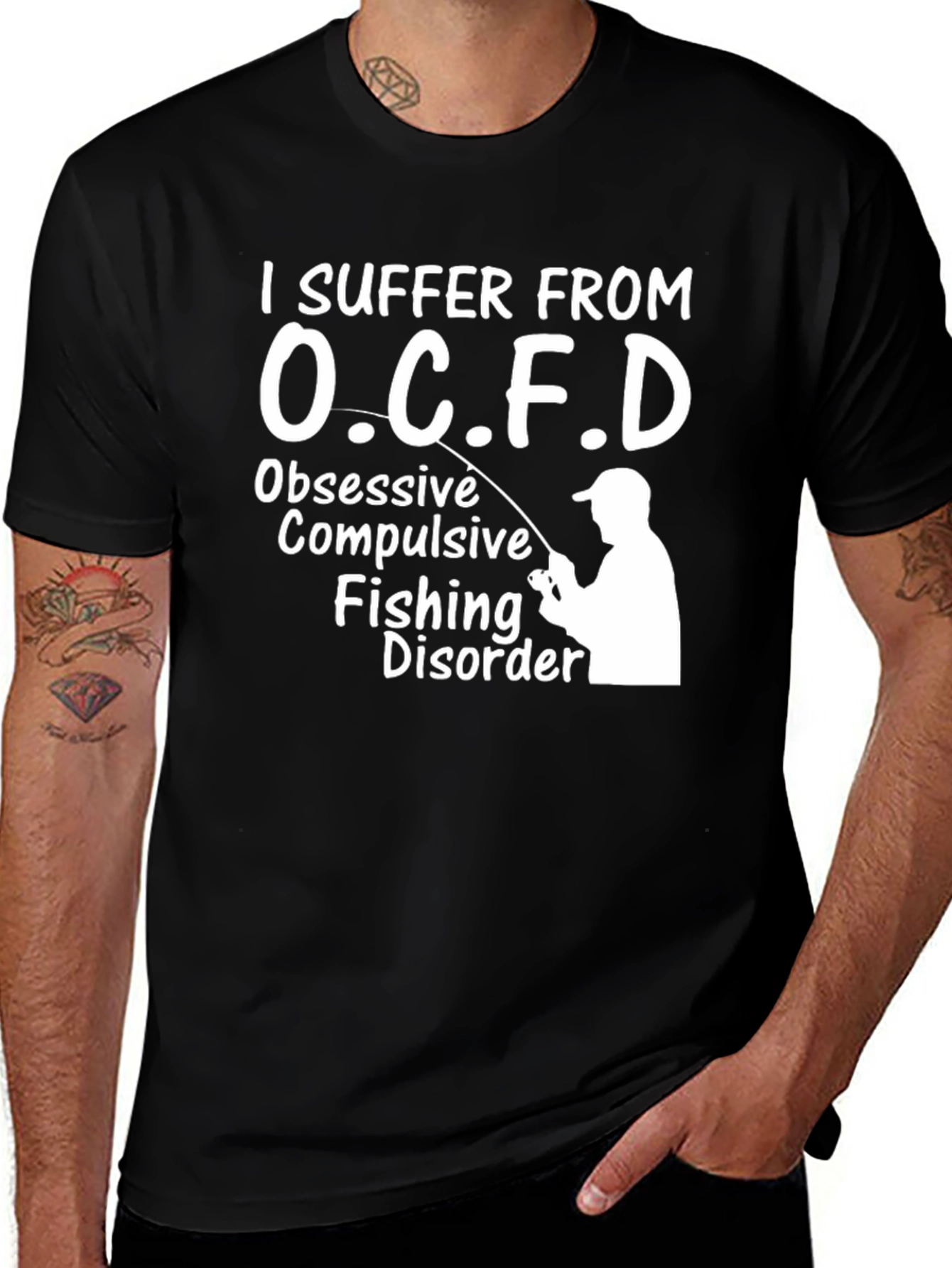 OCFD Obsessive Fishing Disorder T-Shirt