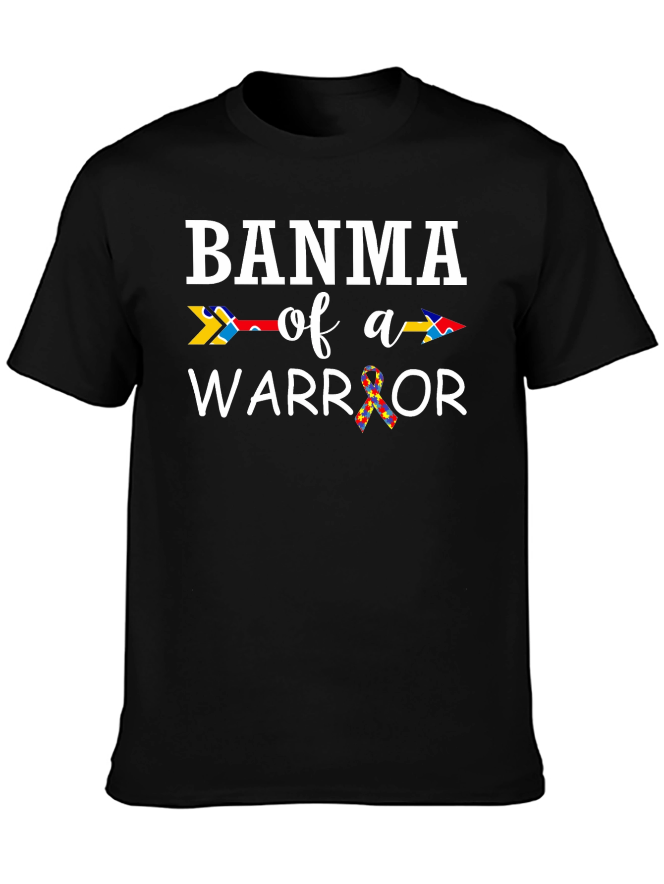 BANMA Warrior Autism Awareness T-Shirt