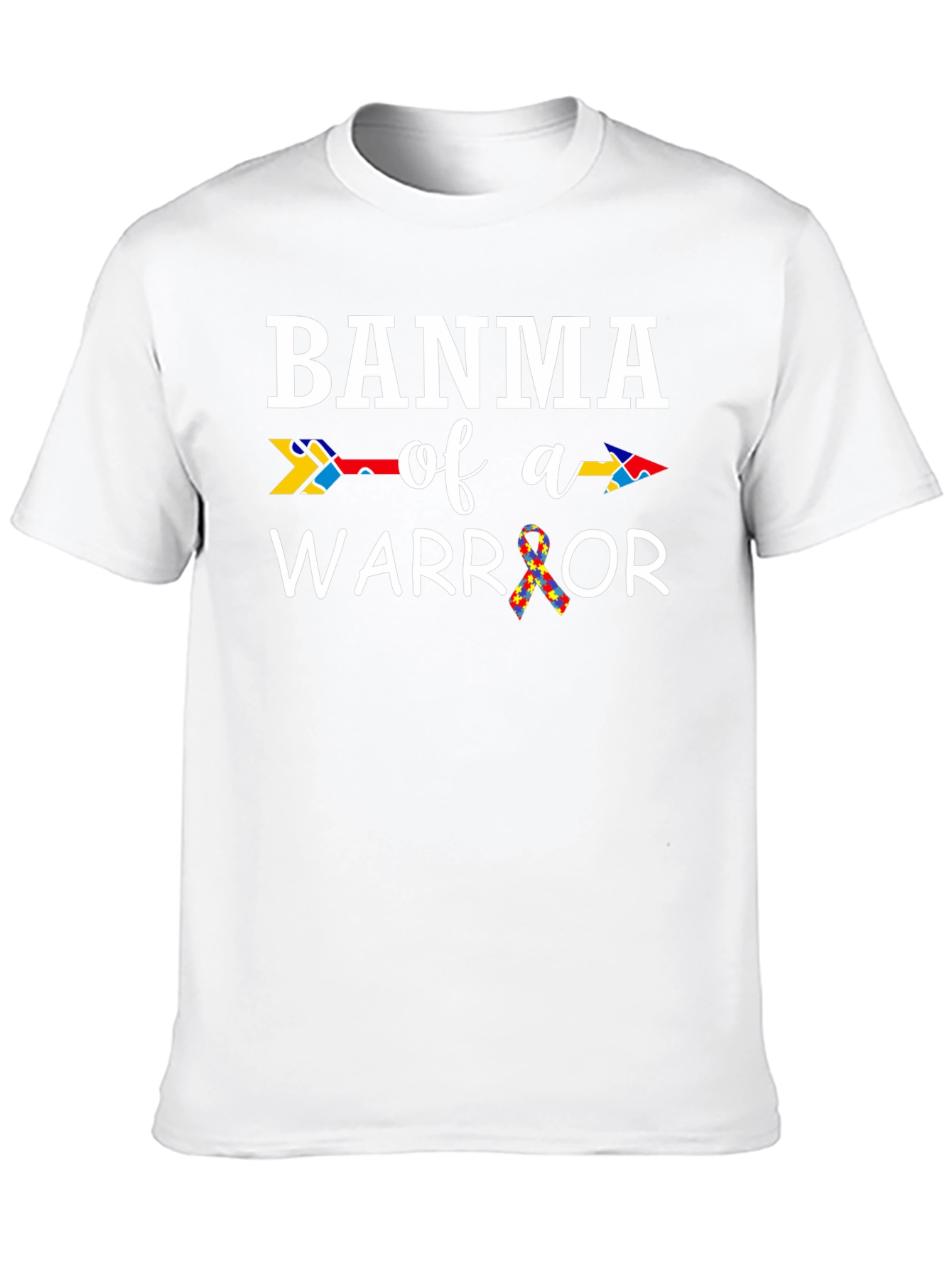 BANMA Warrior Autism Awareness T-Shirt