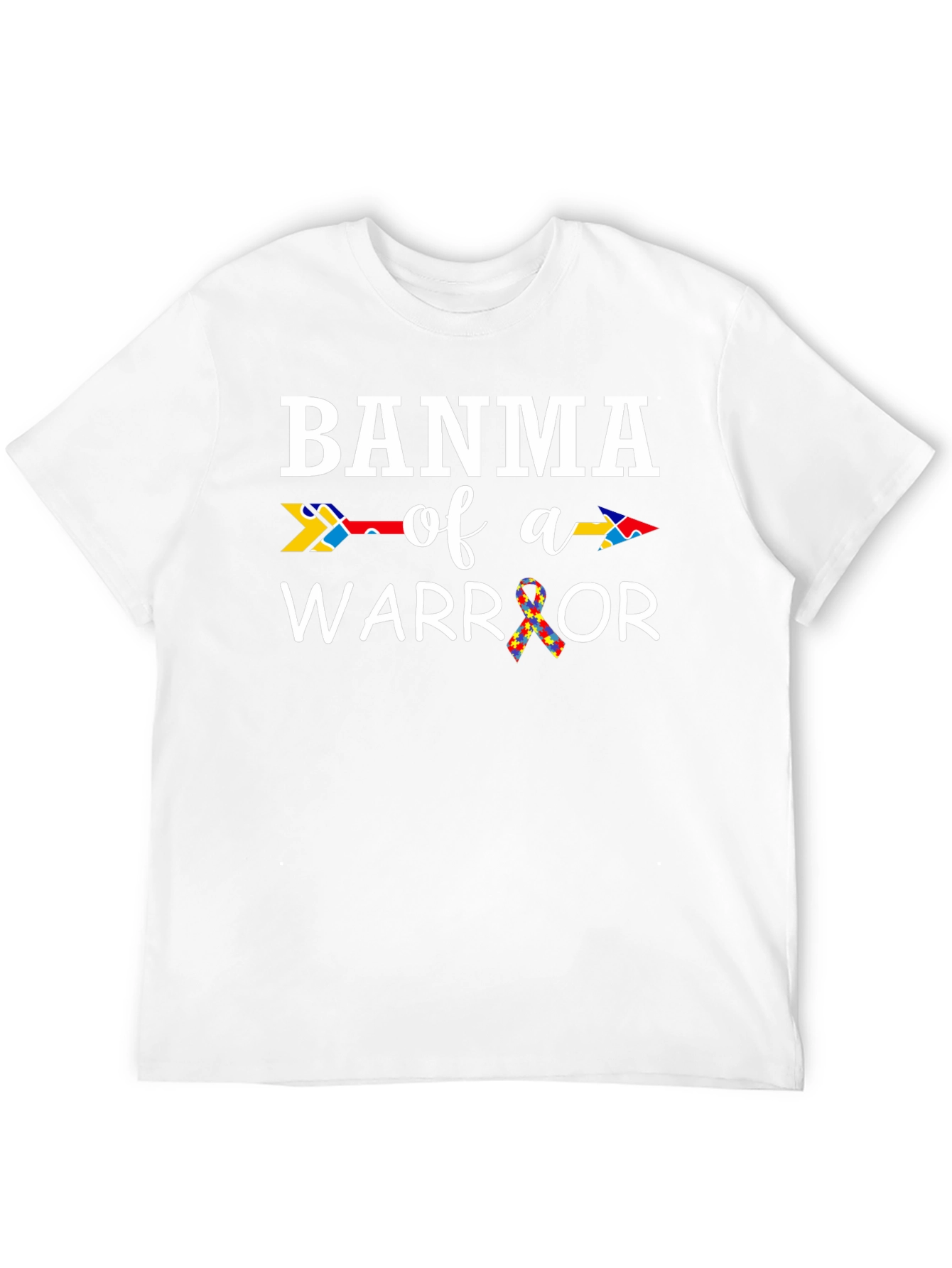 BANMA Warrior Autism Awareness T-Shirt