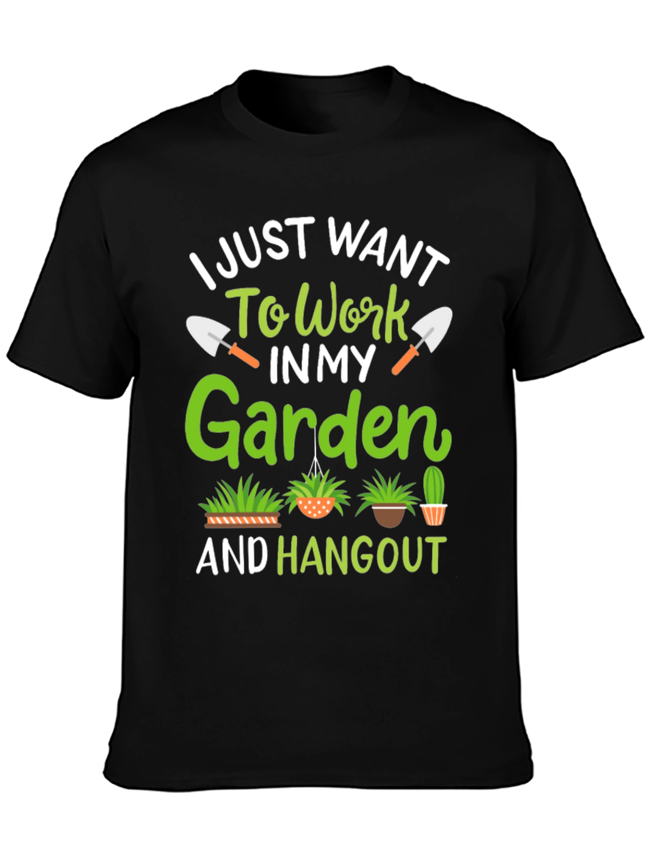 Gardening Hobbyist T-Shirt - Work in My Garden