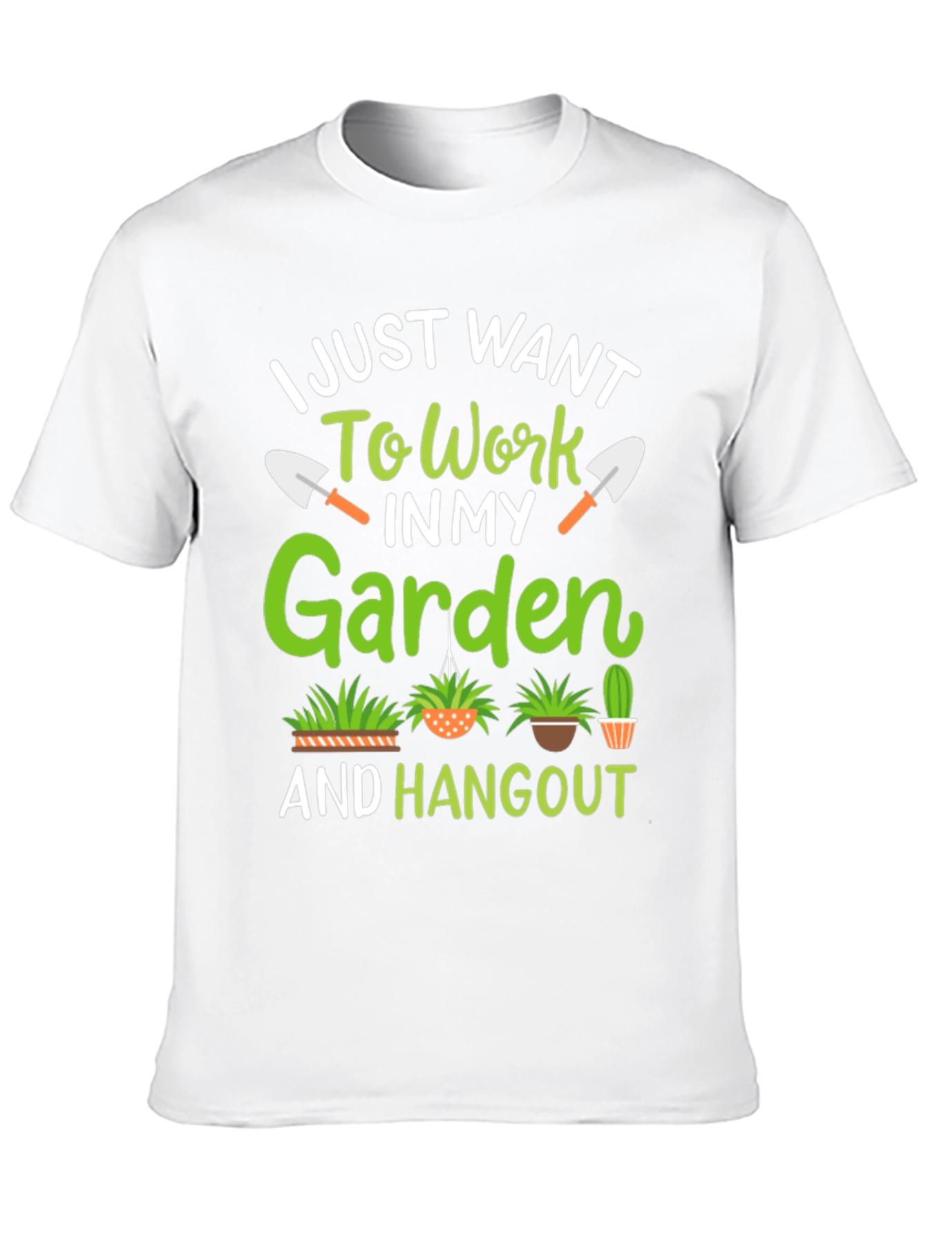 Gardening Hobbyist T-Shirt - Work in My Garden